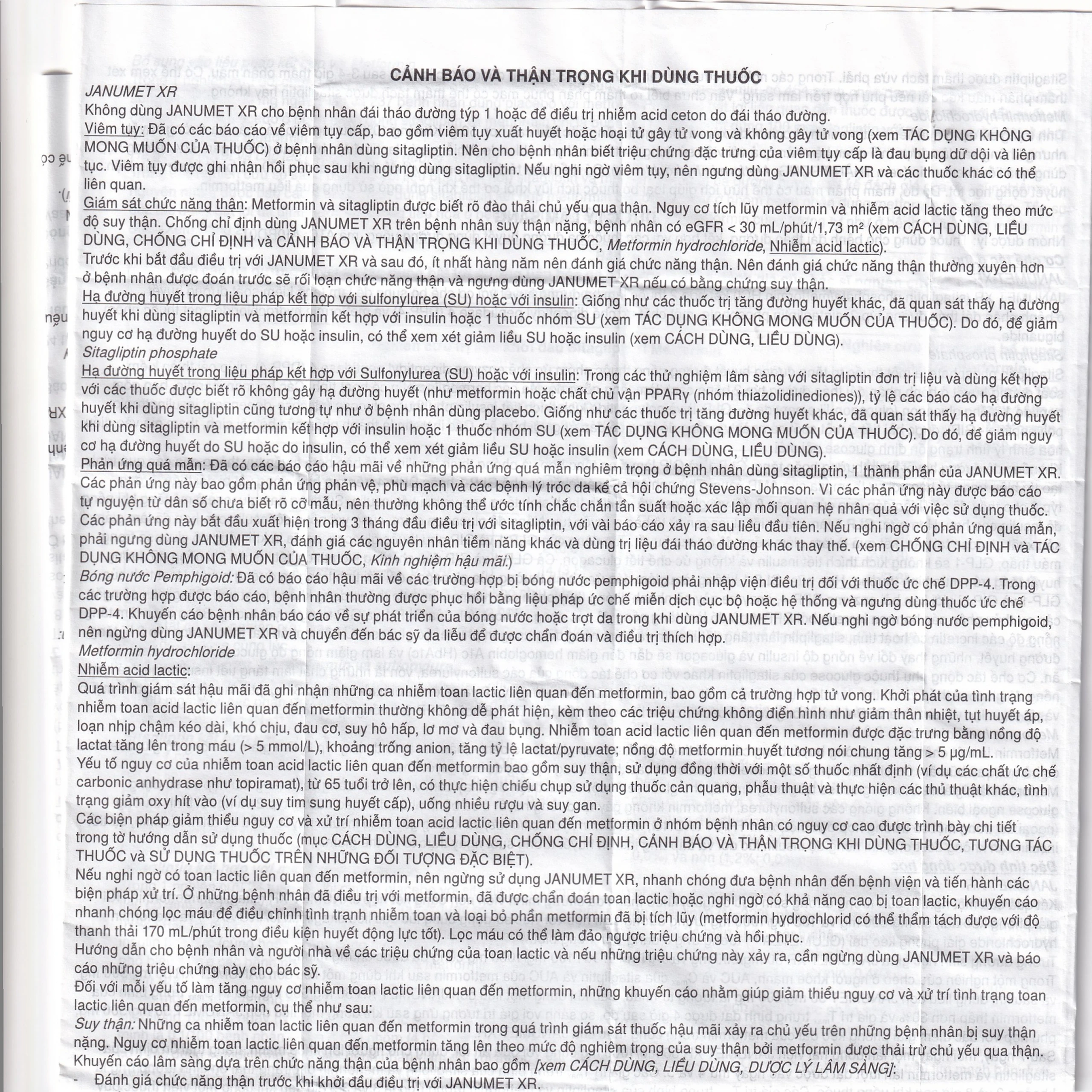 Viên nén Janumet XR 50mg/1000mg MSD điều trị đái tháo đường típ 2 (14 viên)