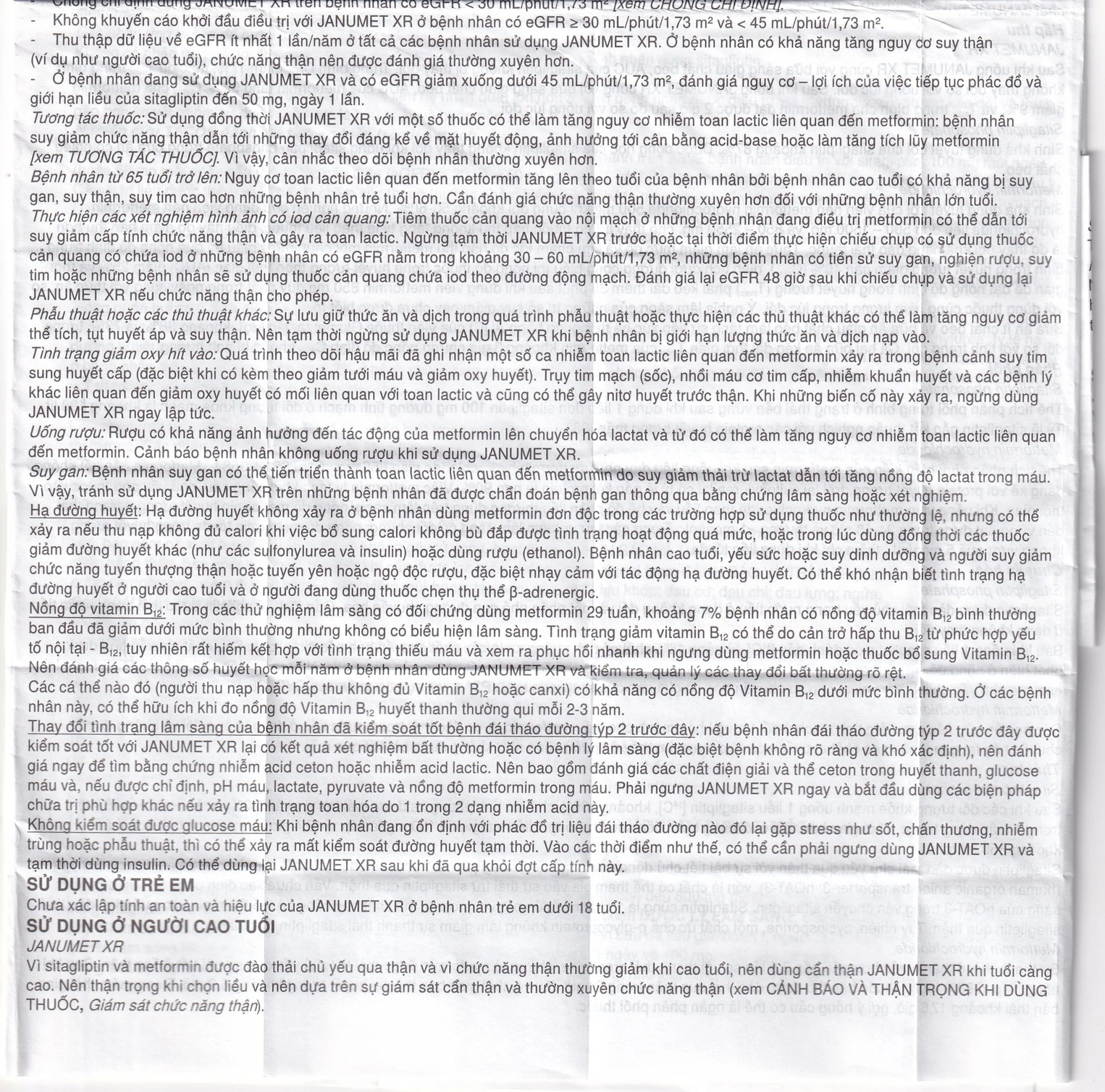 Viên nén Janumet XR 50mg/1000mg MSD điều trị đái tháo đường típ 2 (14 viên)