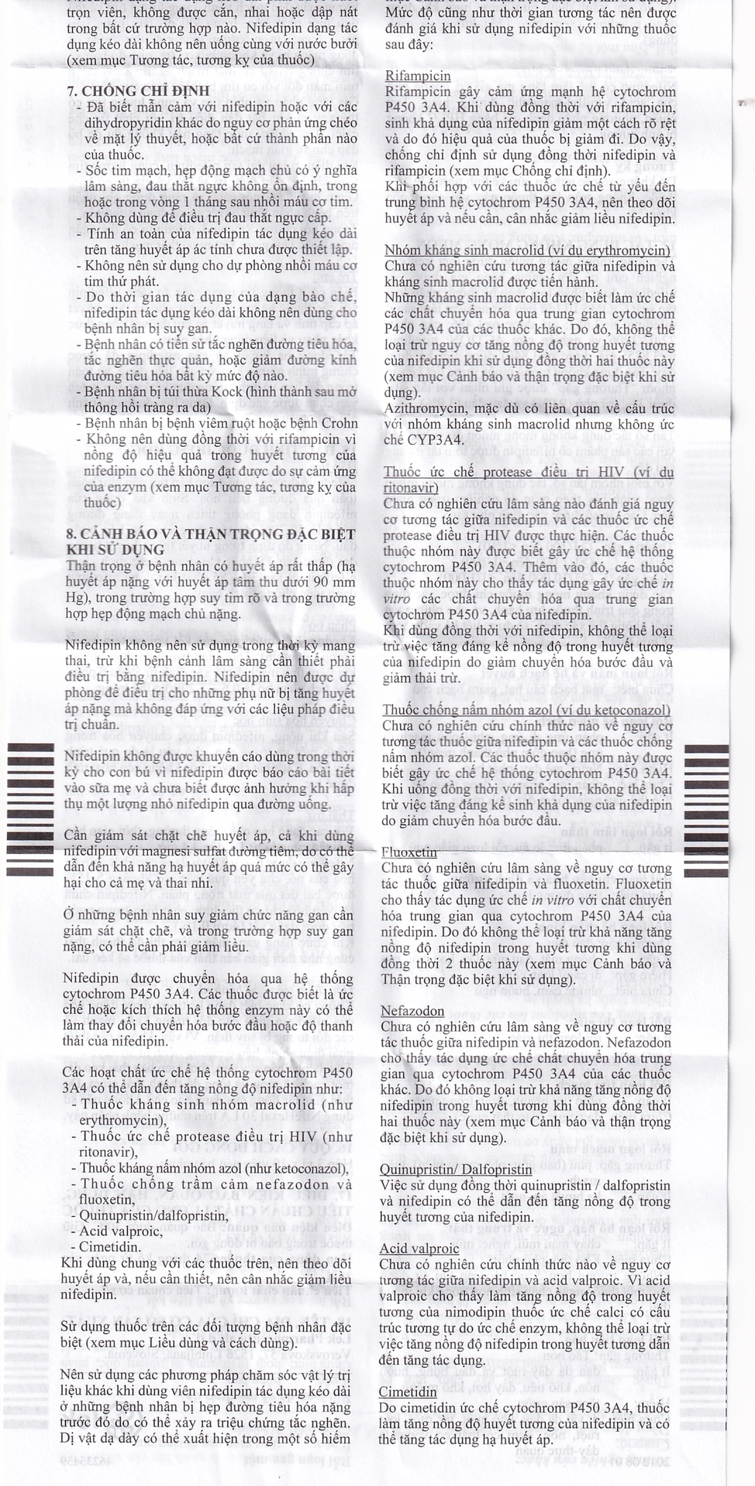 Viên nén NifeHexal 30 LA Sandoz điều trị tăng huyết áp (3 vỉ x 10 viên)