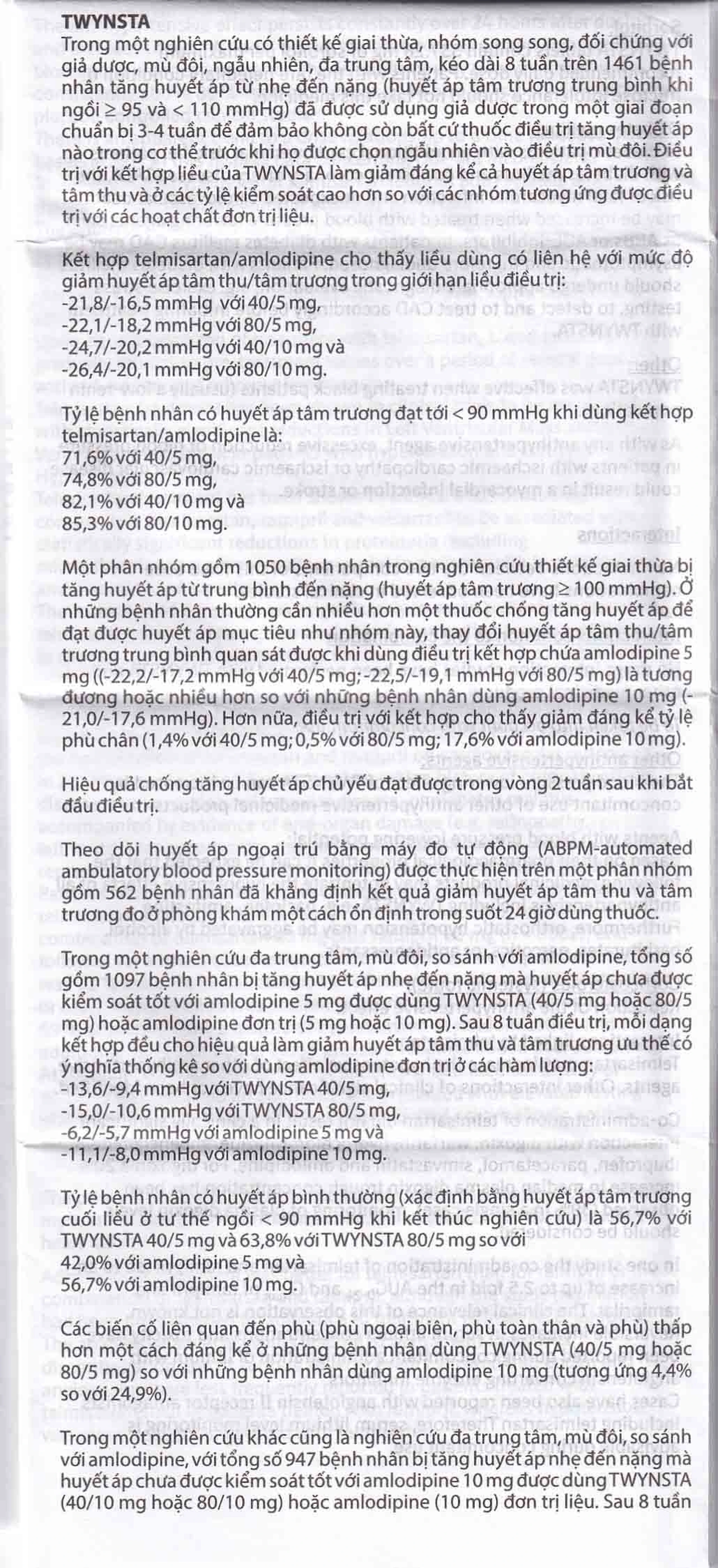 Thuốc Twynsta 80mg/5mg Boehringer điều trị tăng huyết áp vô căn (14 vỉ x 7 viên)