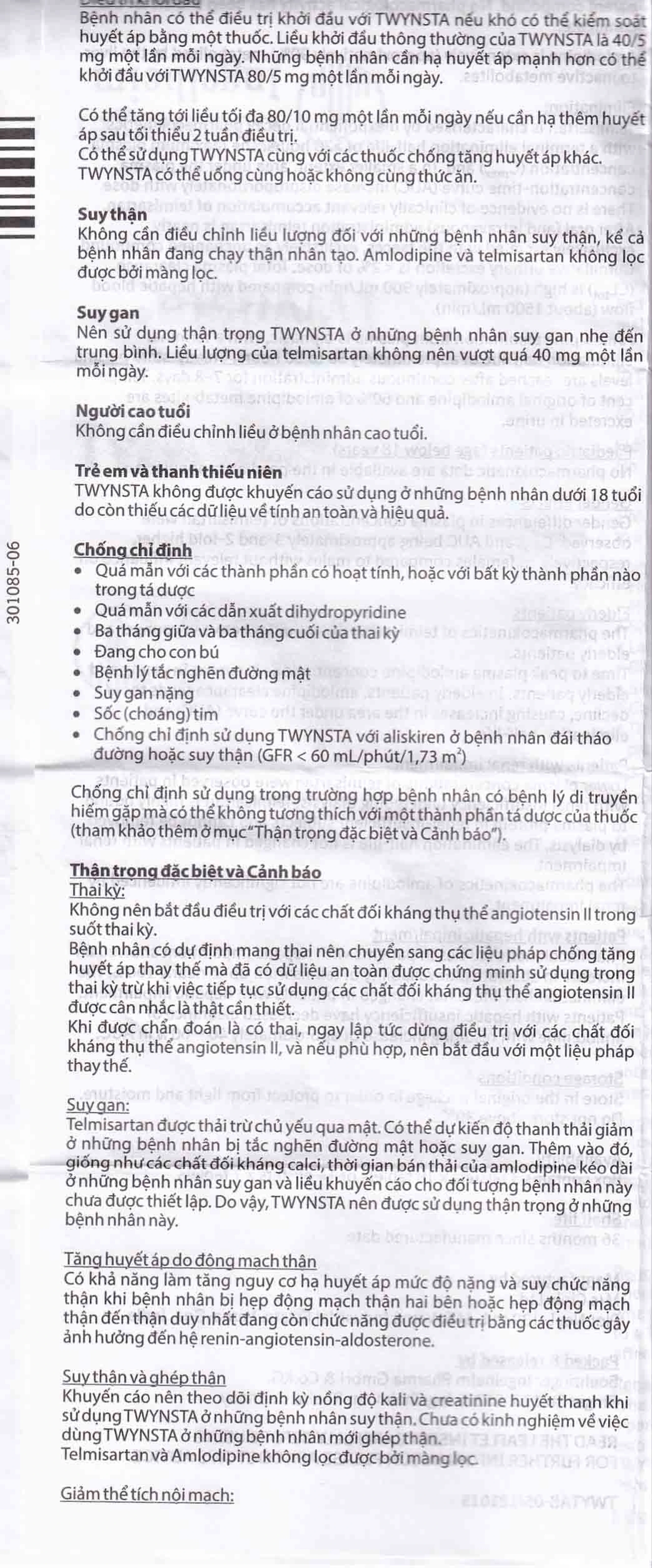 Thuốc Twynsta 80mg/5mg Boehringer điều trị tăng huyết áp vô căn (14 vỉ x 7 viên)