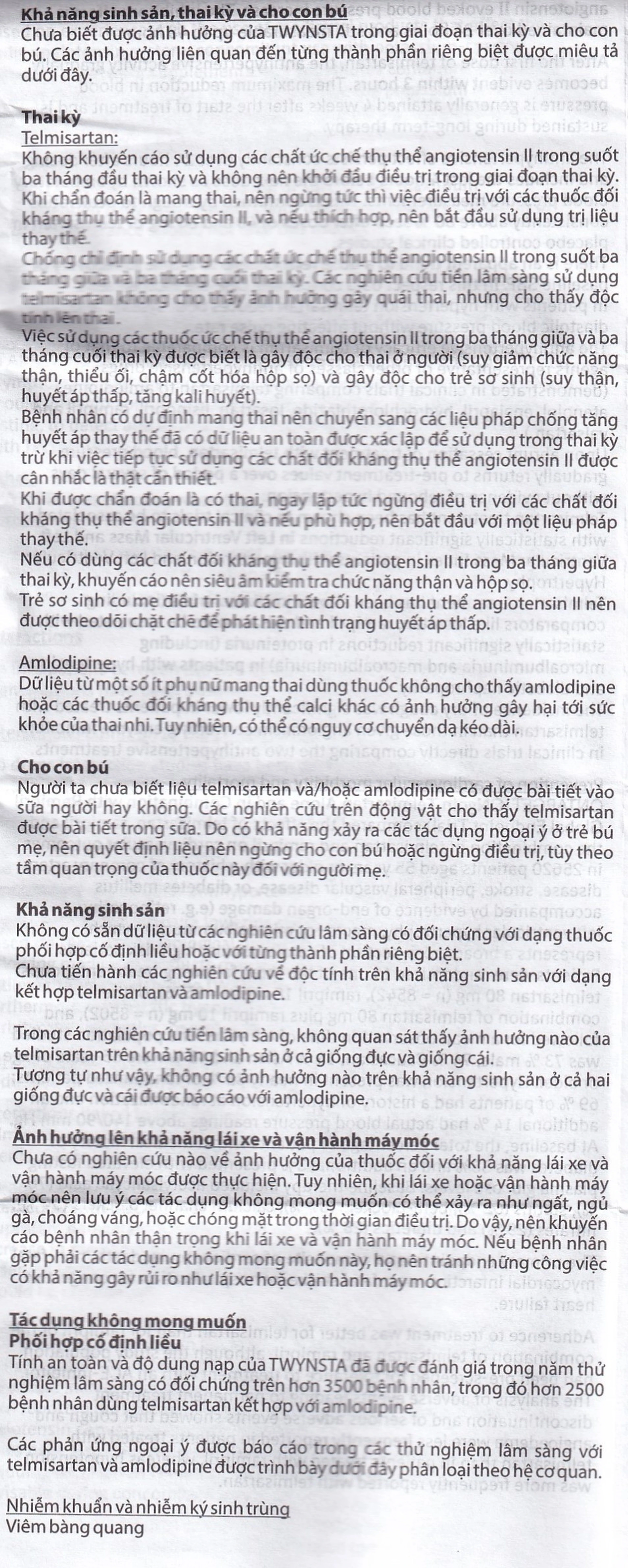 Thuốc Twynsta 40mg/5mg Boehringer điều trị tăng huyết áp vô căn (14 vỉ x 7 viên)