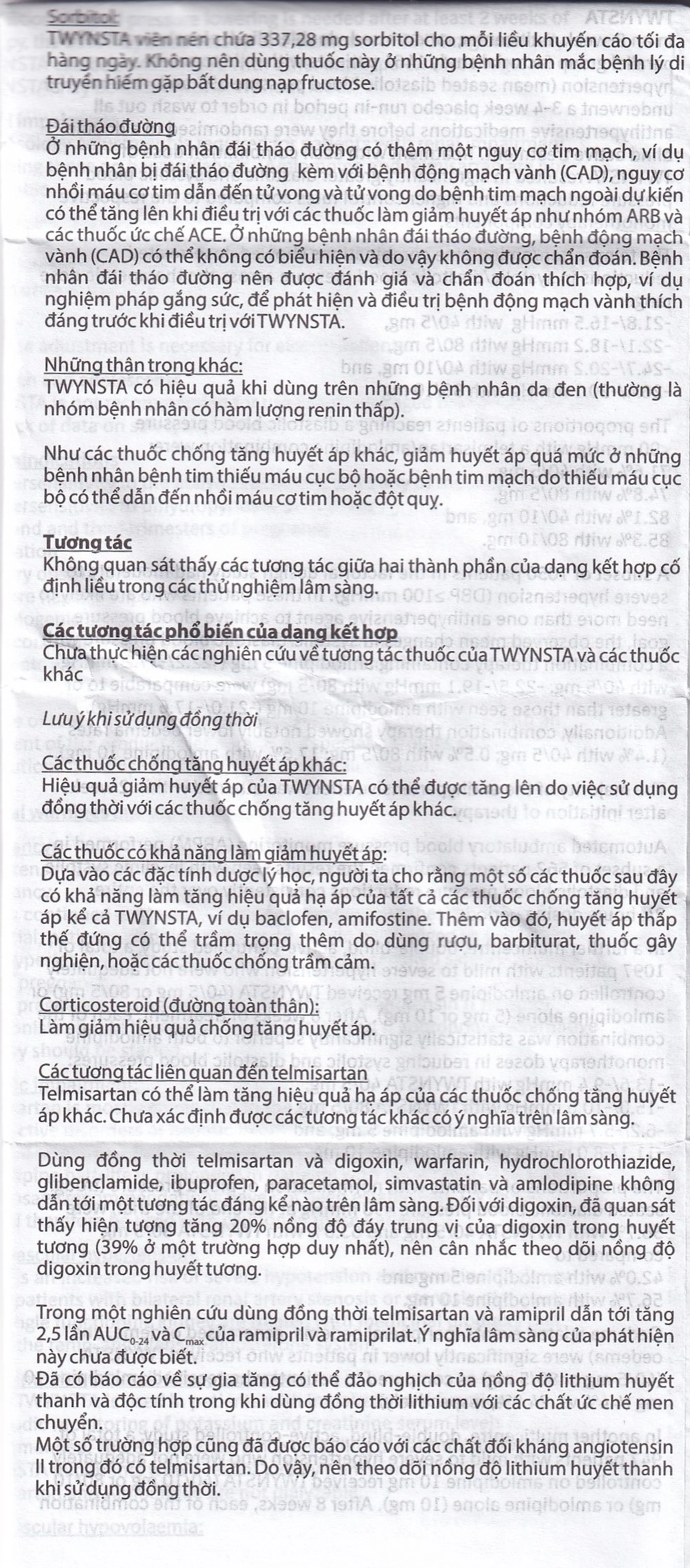 Thuốc Twynsta 40mg/5mg Boehringer điều trị tăng huyết áp vô căn (14 vỉ x 7 viên)