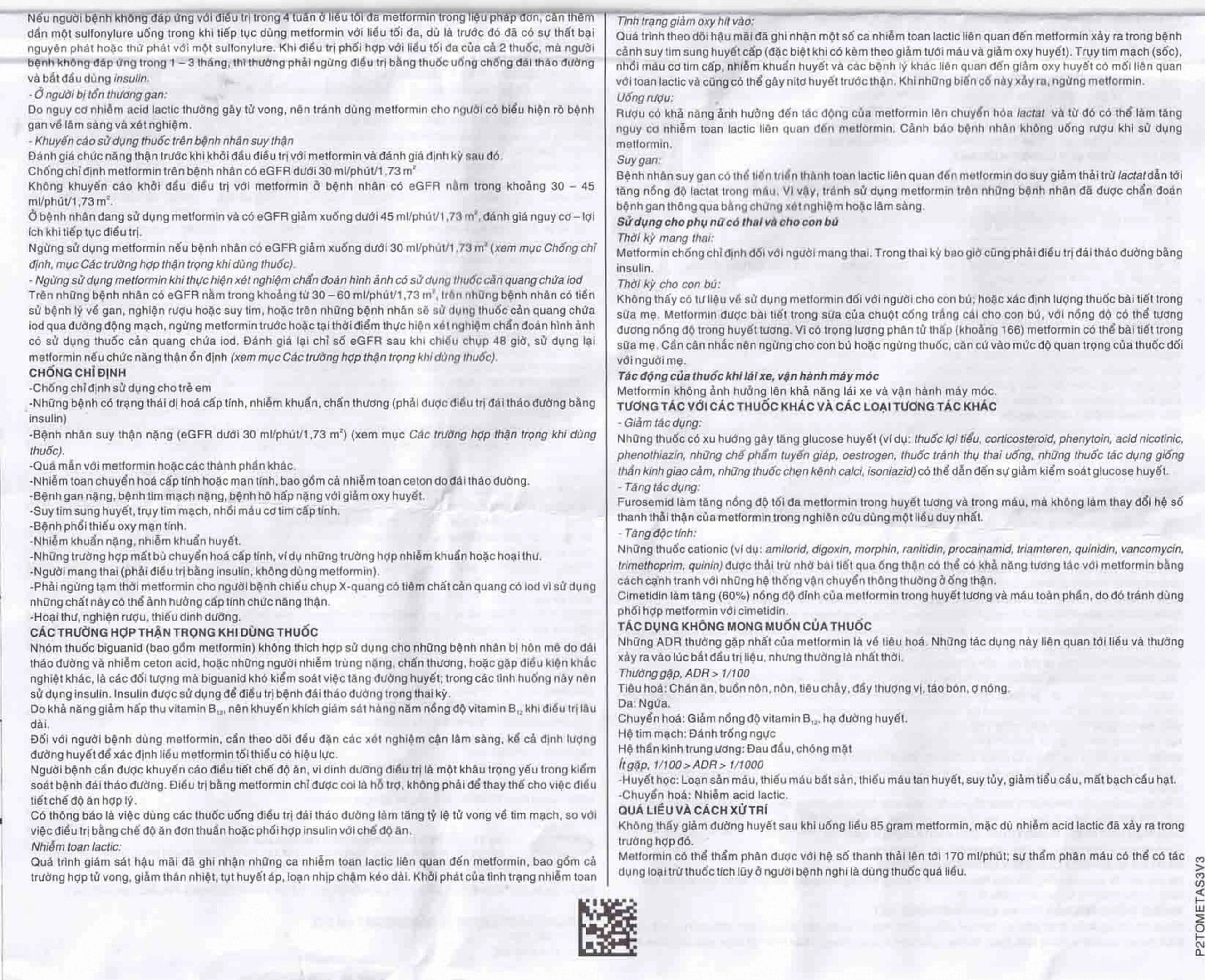 Viên nén Metsav 1000 Savi điều trị bệnh đái tháo đường típ 2 (10 vỉ x 10 viên) 