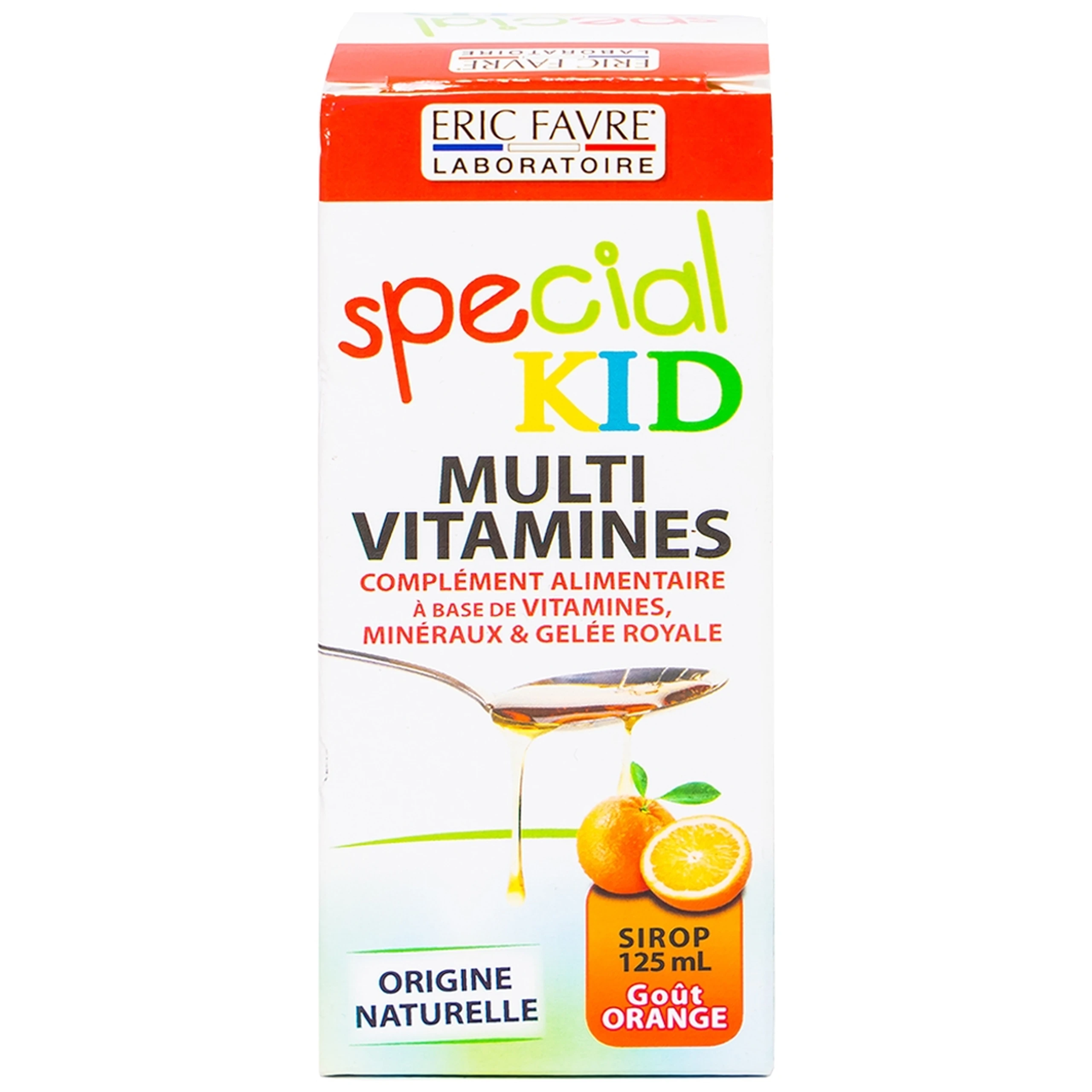 Siro bổ sung Vitamin và khoáng chất giúp tăng cường sức đề kháng cho trẻ Special Kid Multivitamines hương cam (125ml)