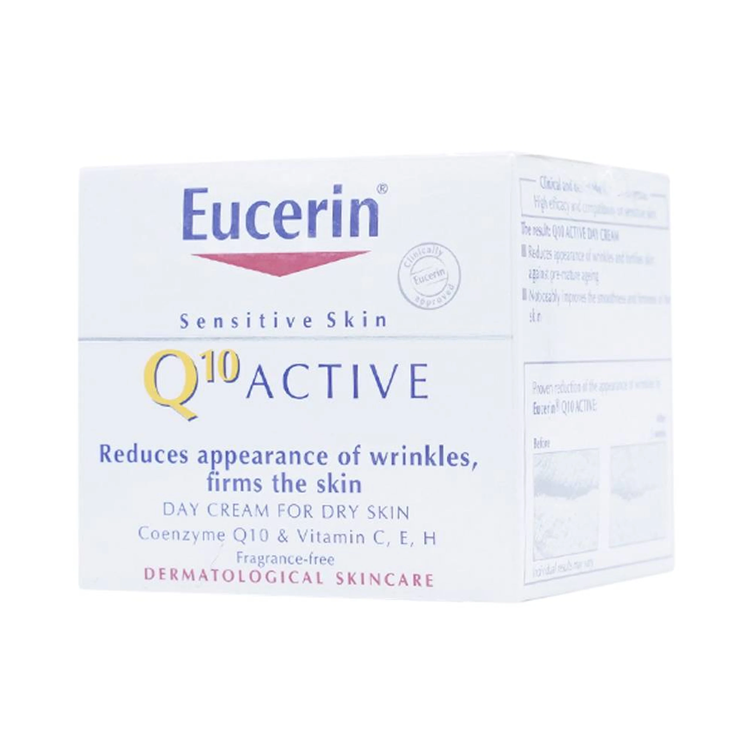 Kem dưỡng da ban ngày Eucerin Q10 Active Day Cream ngăn ngừa lão hoá cho da khô và da nhạy cảm (50ml)