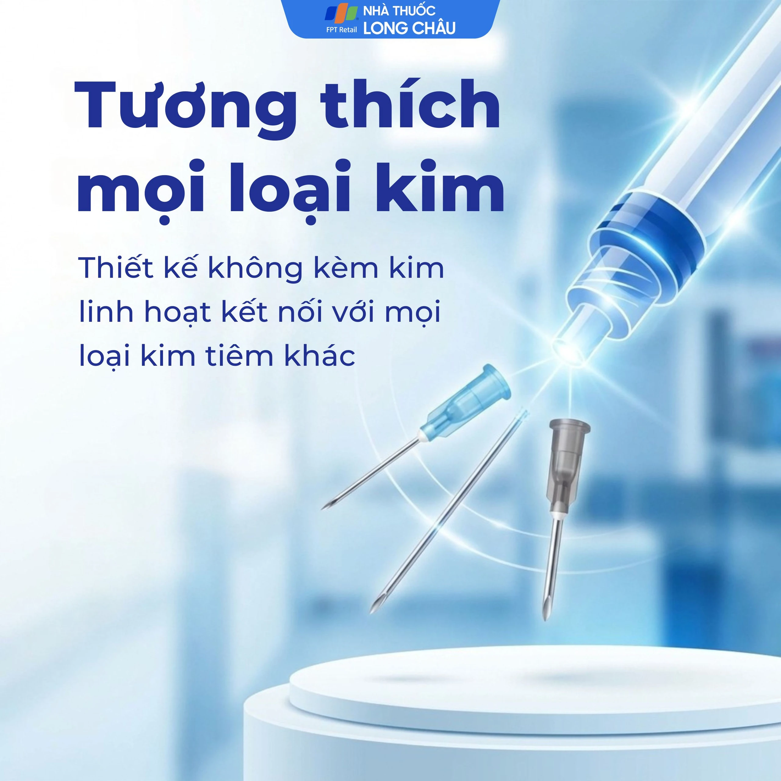 Bơm tiêm 3ml/cc 23G Vinahankook dùng một lần (100 cái) 4