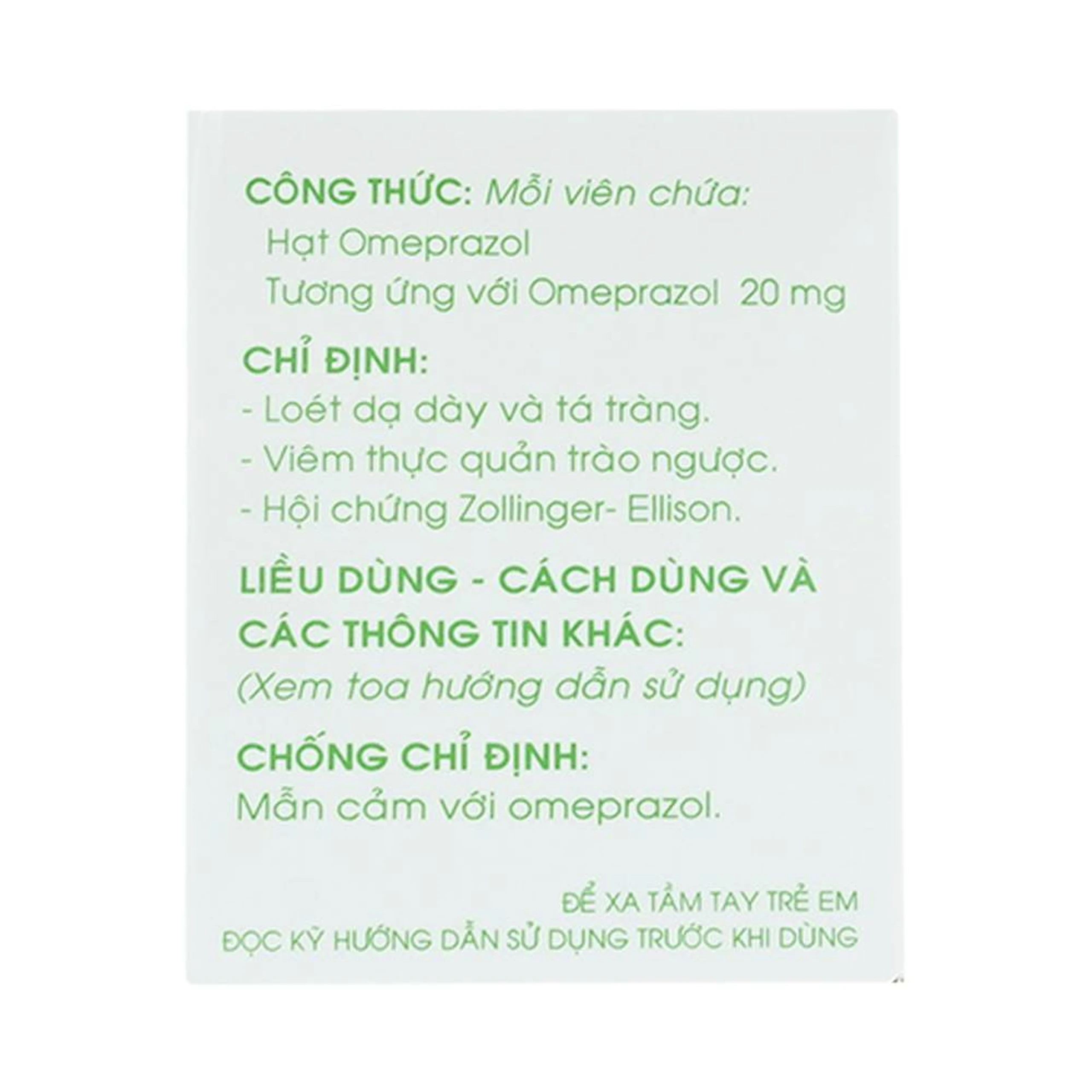 Thuốc Dafrazol  Traphaco điều trị và phòng ngừa loét dạ dày tá tràng, viêm thực quản trào ngược (14 viên)