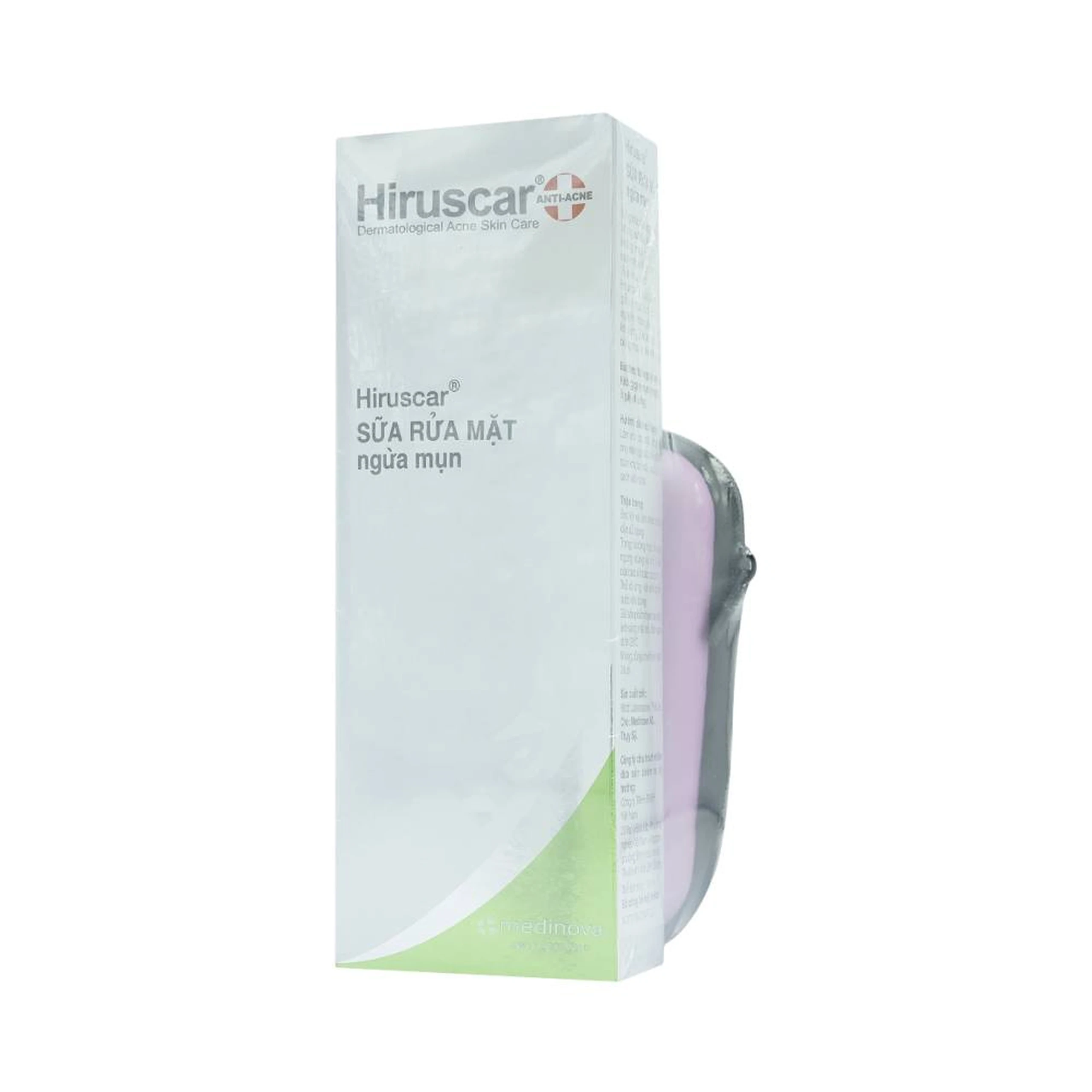 Sữa rửa mặt ngừa mụn Hiruscar Anti-Acne Dermatological Acne Skin Care Medinova (100ml)