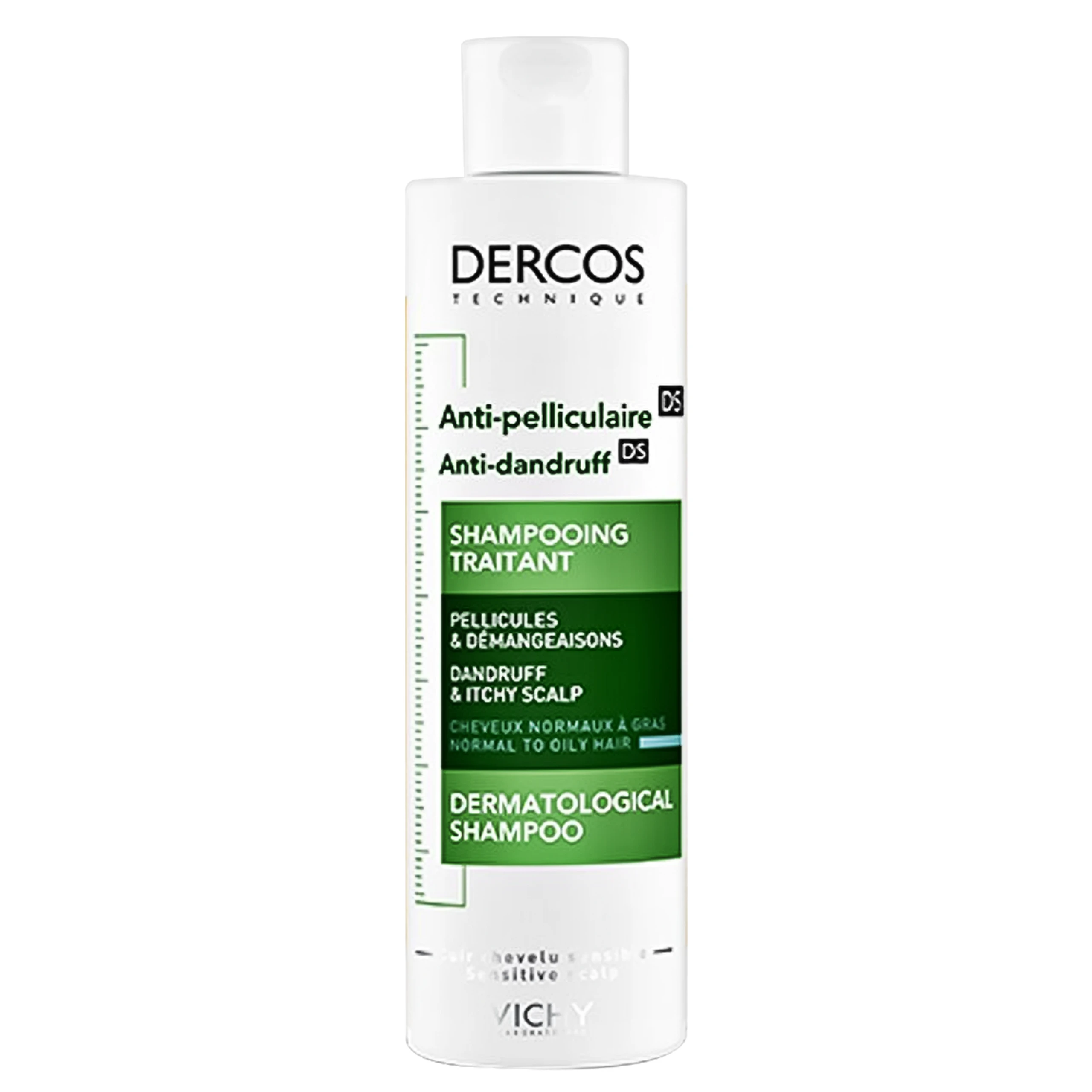 Dầu gội sạch gàu cho da đầu dầu Vichy Dercos Technique Anti Dandruff 200ml