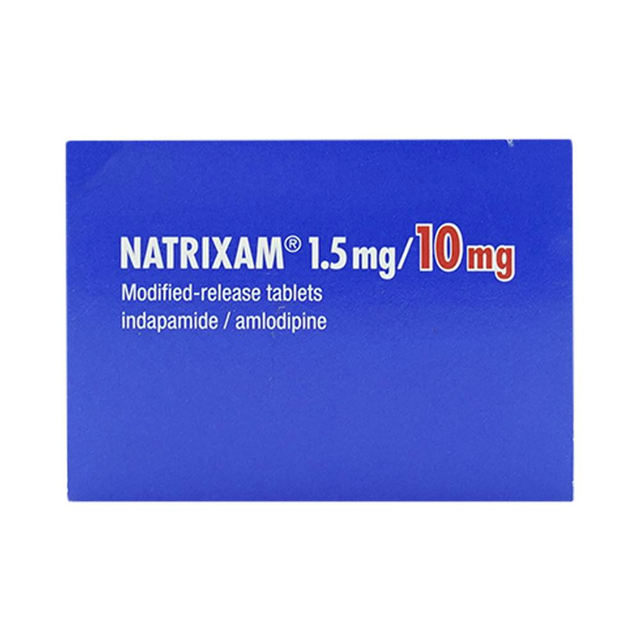 Viên nén Natrixam 1.5mg/10mg Servier điều trị tăng huyết áp (6 vỉ x 5 viên) 