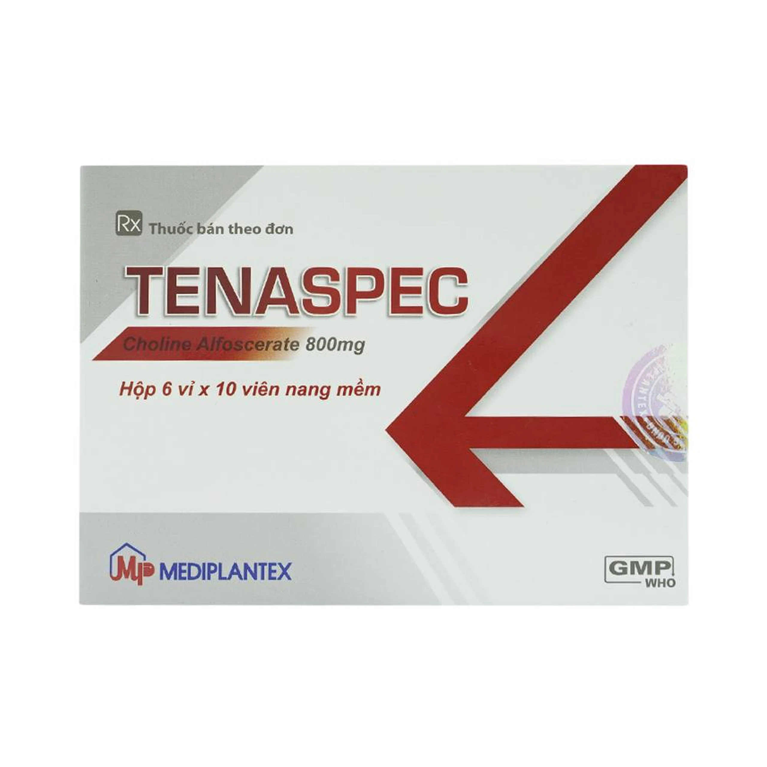 Thuốc Tenaspec Mediplantex điều trị và phục hồi sau đột quỵ (60 viên)
