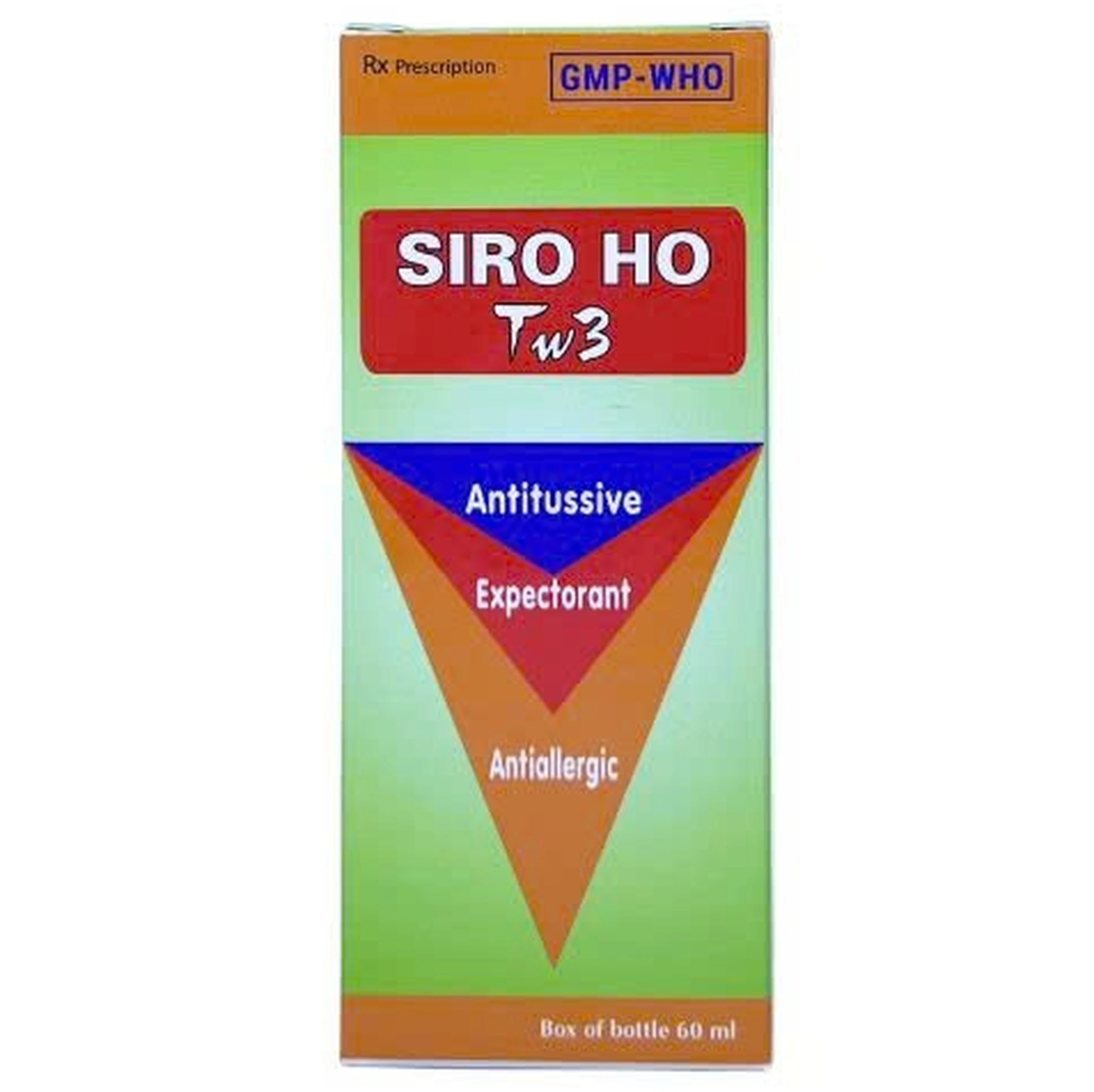 Siro ho TW3 giúp giảm ho, long đờm, chống dị ứng (60ml)