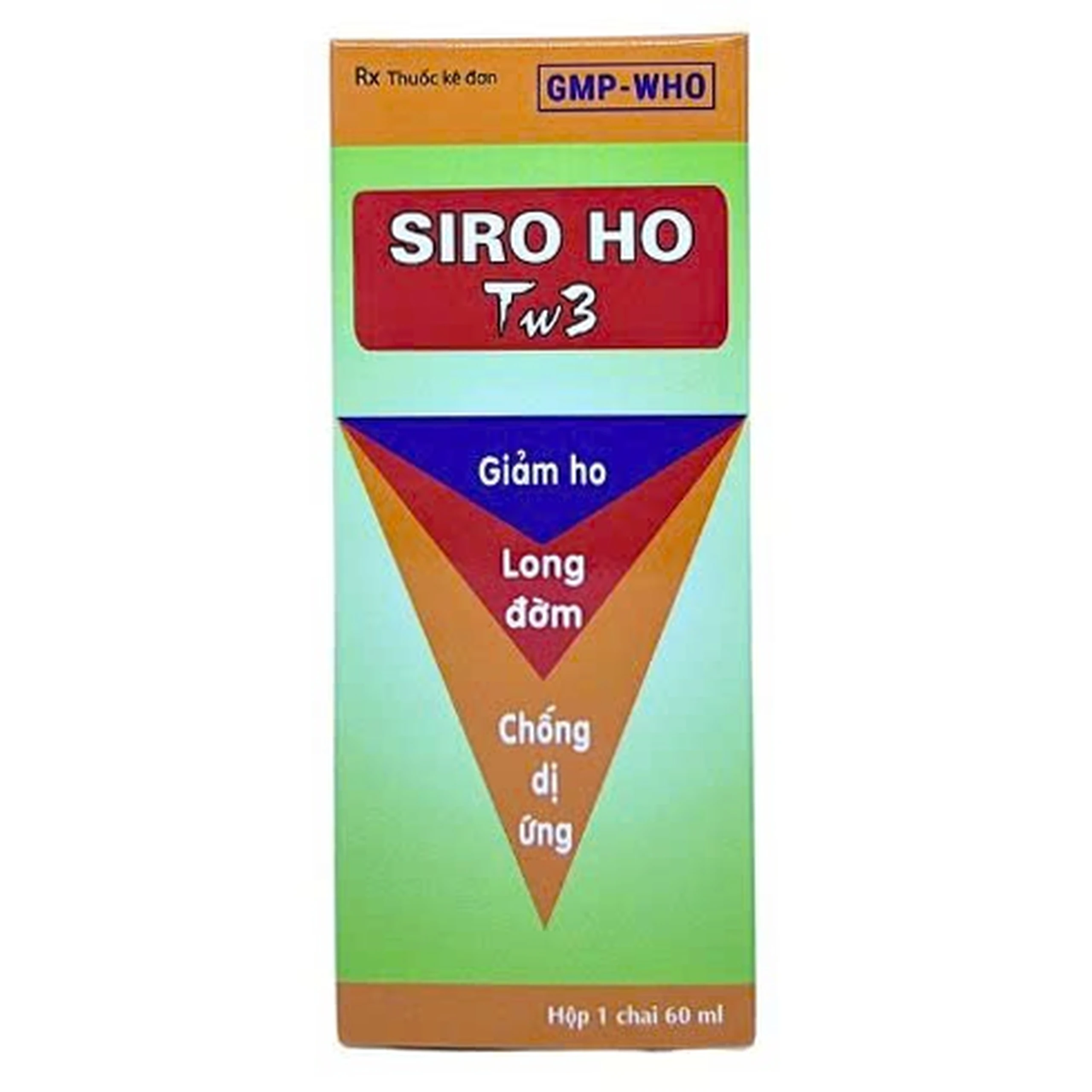 Siro ho TW3 giúp giảm ho, long đờm, chống dị ứng (60ml)