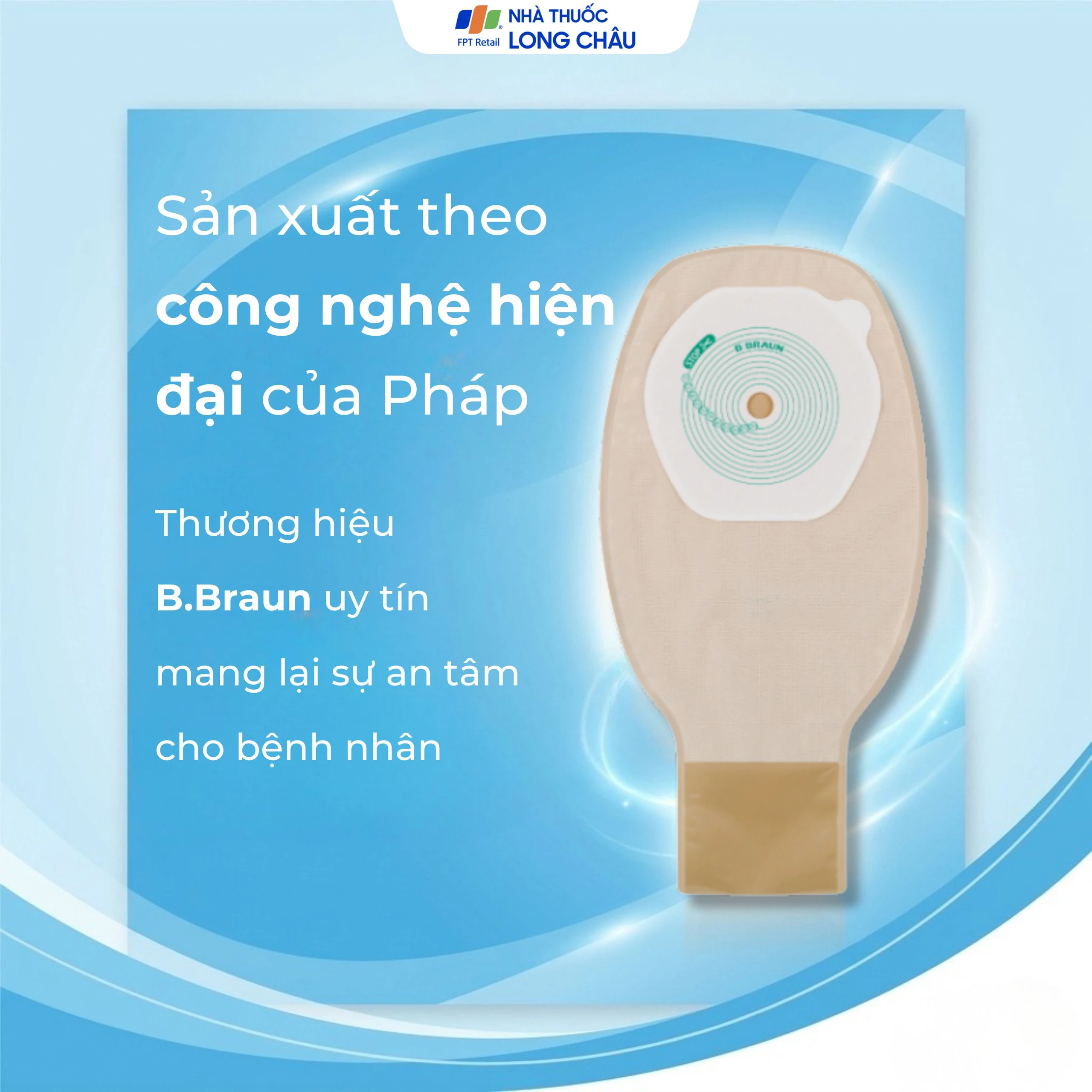 Túi hậu môn B.Braun Proxima 1 mảnh, loại xả (30 túi) 3