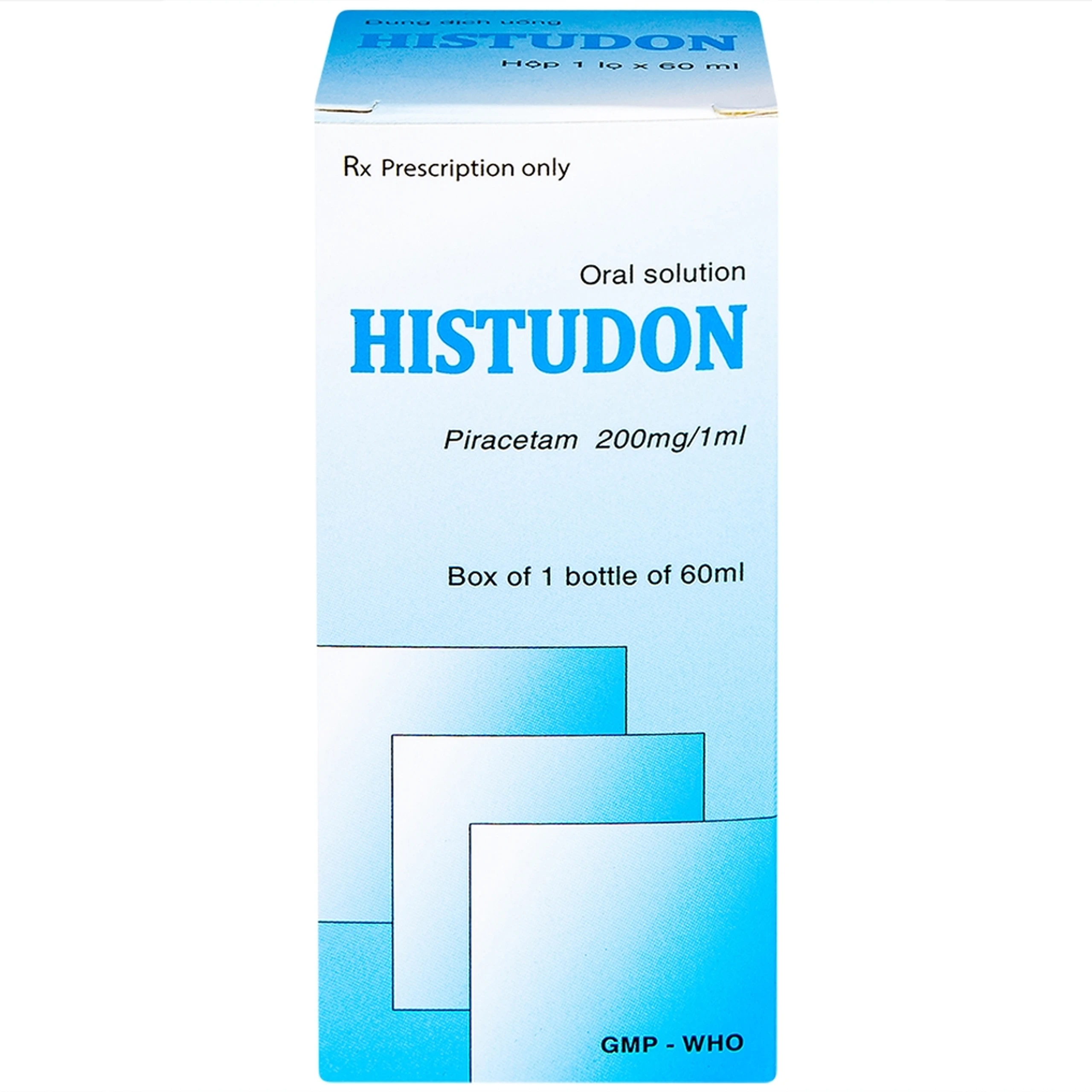 Thuốc Histudon Hataphar điều trị chứng chóng mặt, đột quỵ do thiếu máu (60ml)
