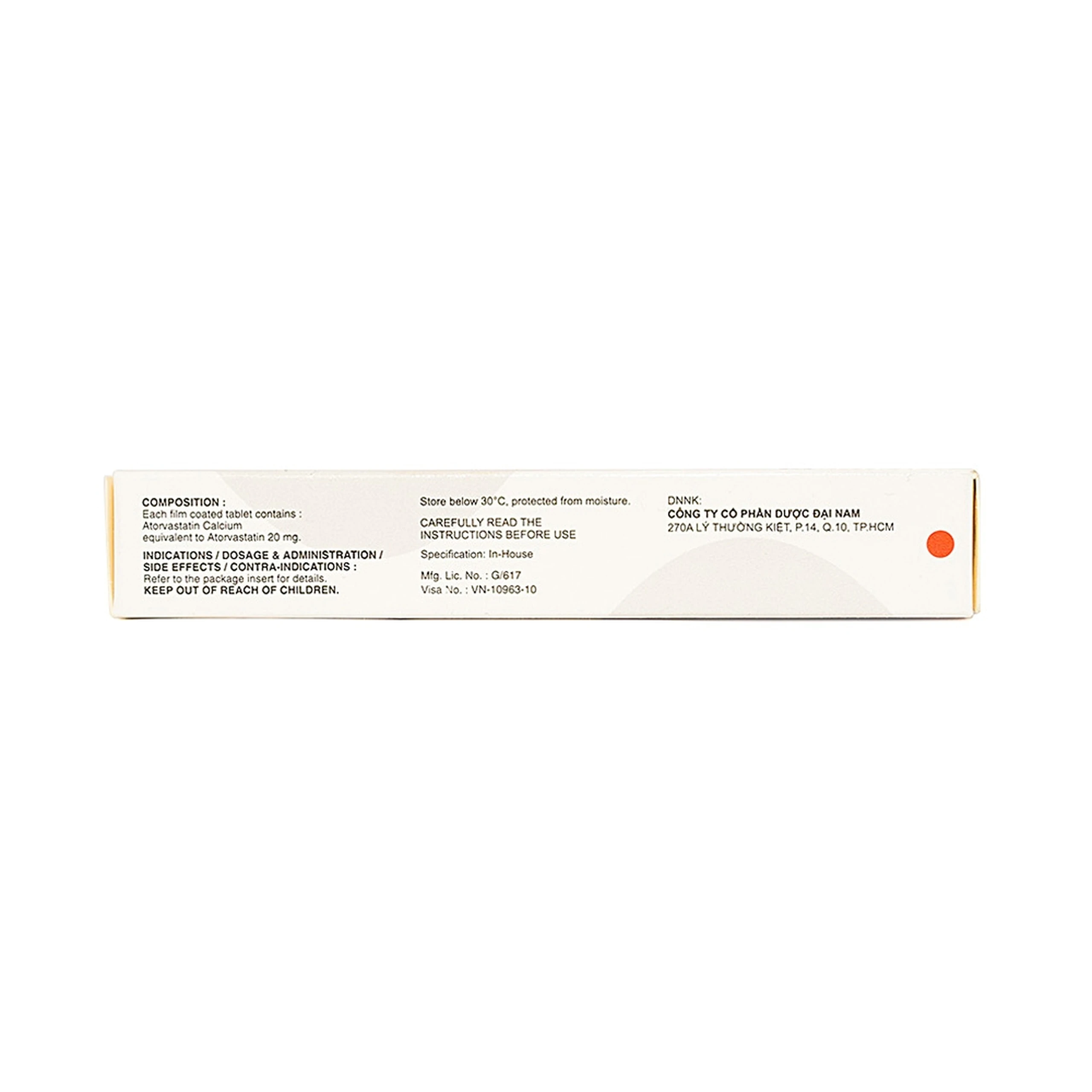 Thuốc Troytor 20 Troikka hỗ trợ giảm cholesterol toàn phần (3 vỉ x 10 viên) 