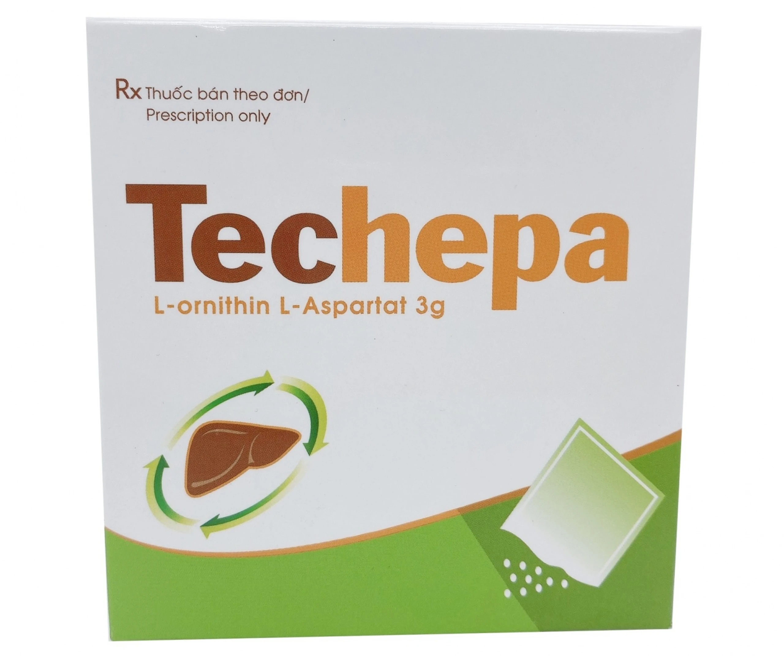 Bột Techepa Hataphar điều trị rối loạn chức năng gan, bệnh gan cấp (14 gói)