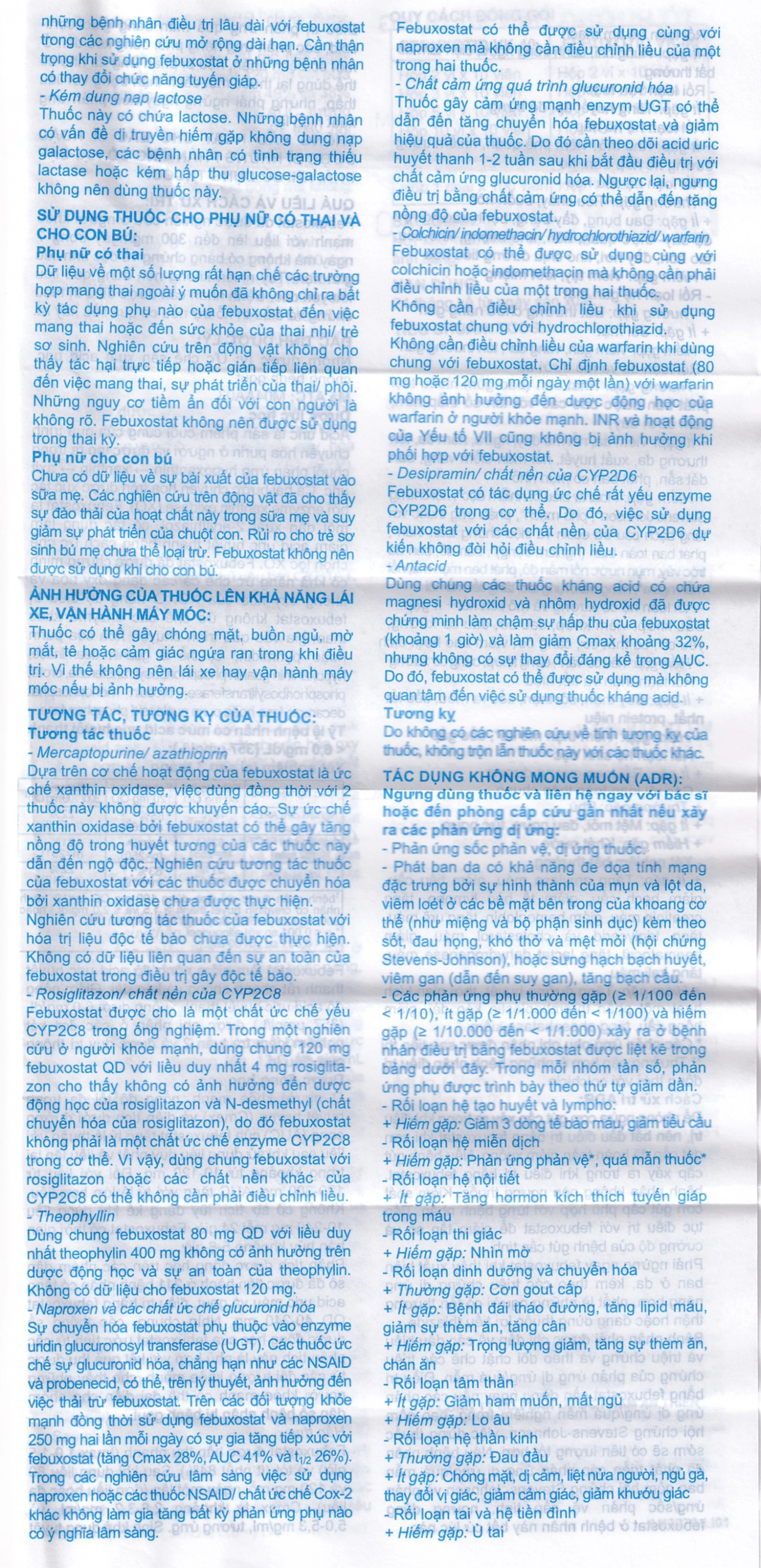 Thuốc Febuxotid VK 40 An Thiên điều trị tăng acid uric máu mãn tính (3 vỉ x 10 viên)