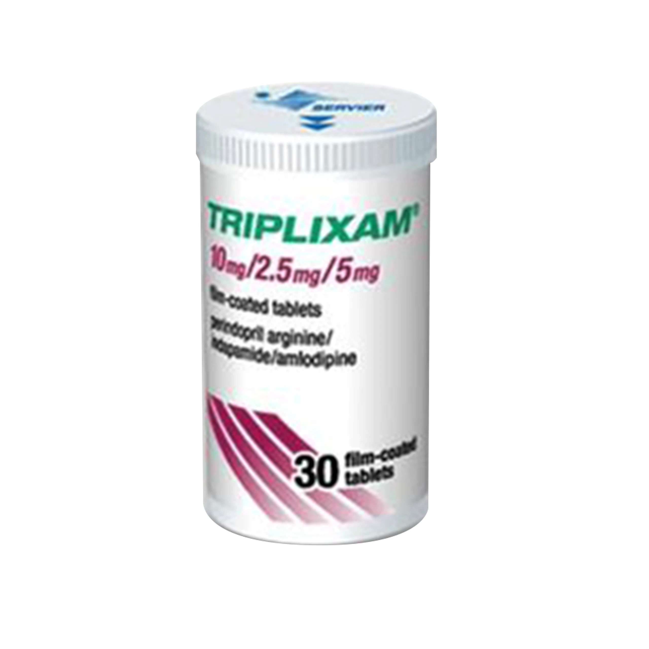 Thuốc Triplixam 10mg/2.5mg/5mg Servier điều trị tăng huyết áp (30 viên)