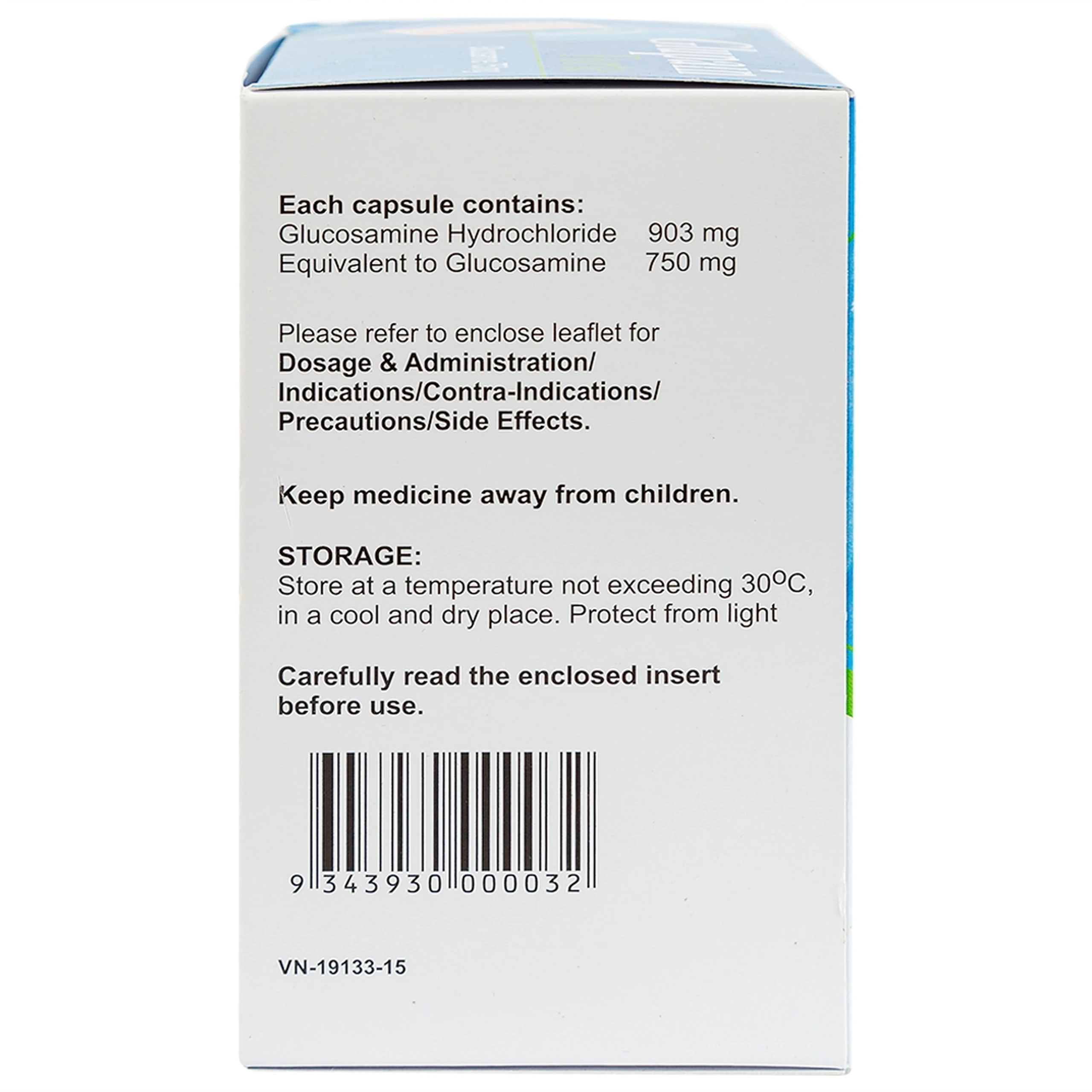 Thuốc Glupain Forte 750mg CMPS giảm thoái hoá khớp (10 vỉ x 10 viên)