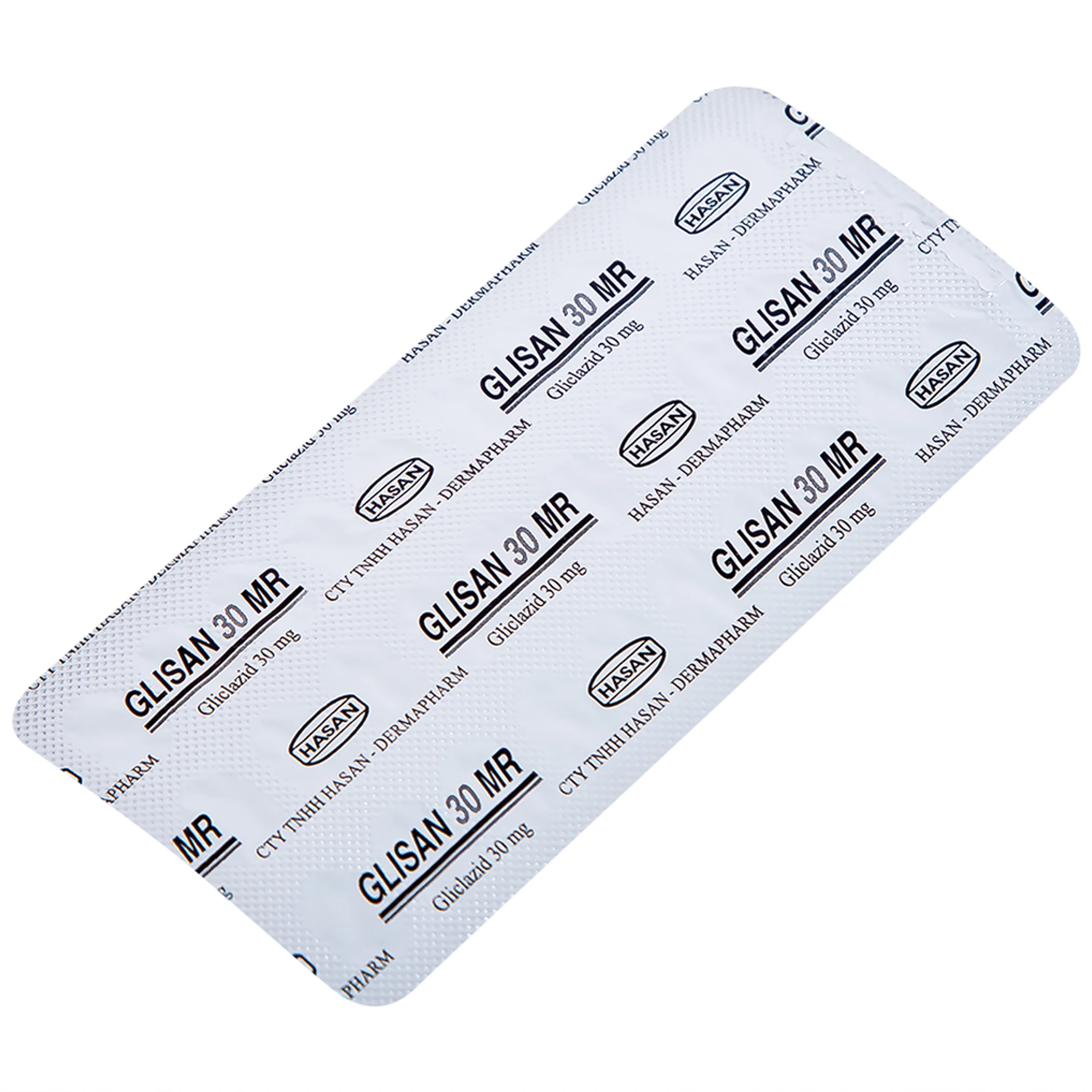 Thuốc Glisan 30 MR Hasan điều trị đái tháo đường típ 2 (10 vỉ x 30 viên) 9