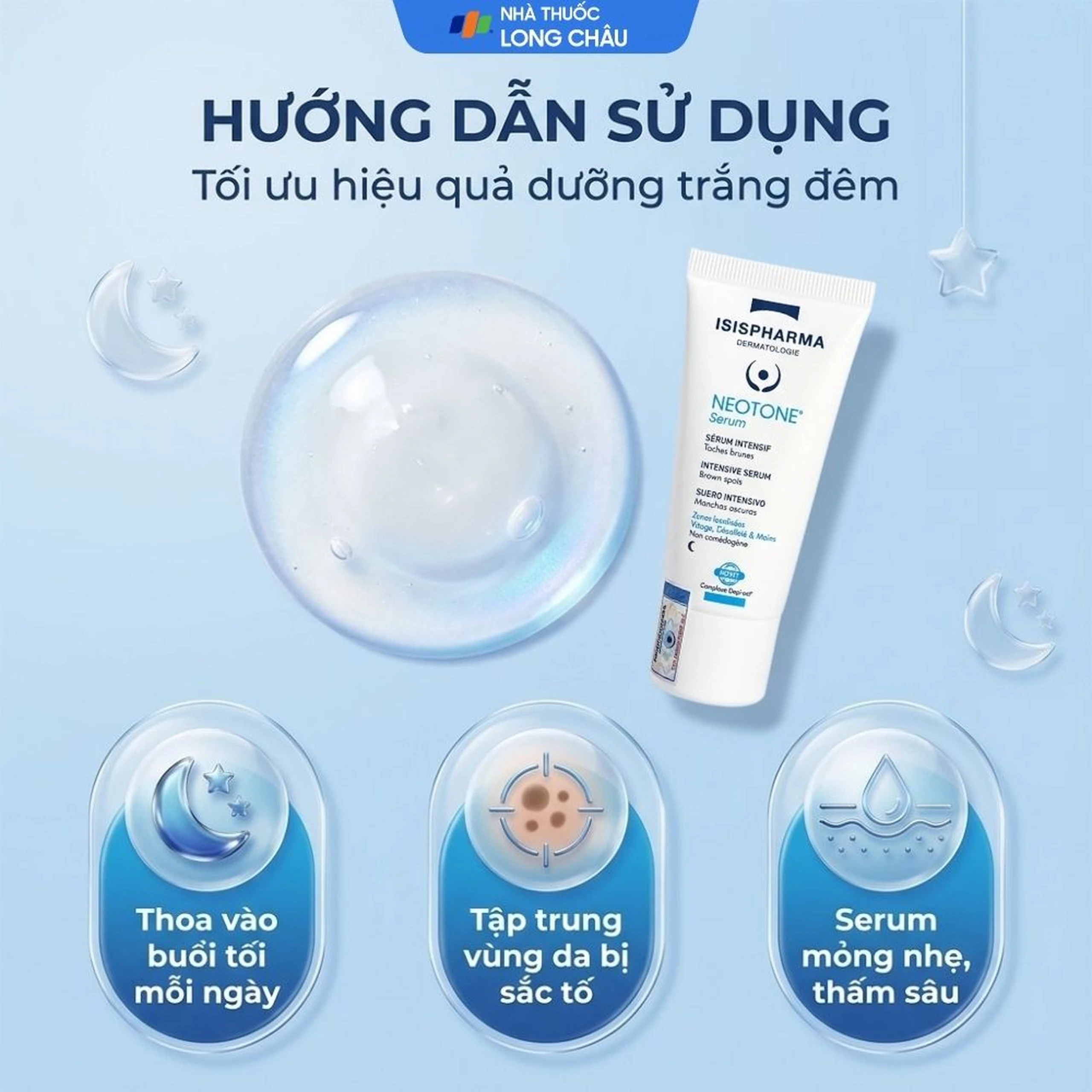 Tinh chất Isis Neotone Serum dưỡng trắng, ngừa nám, đồi mồi (30ml) 5