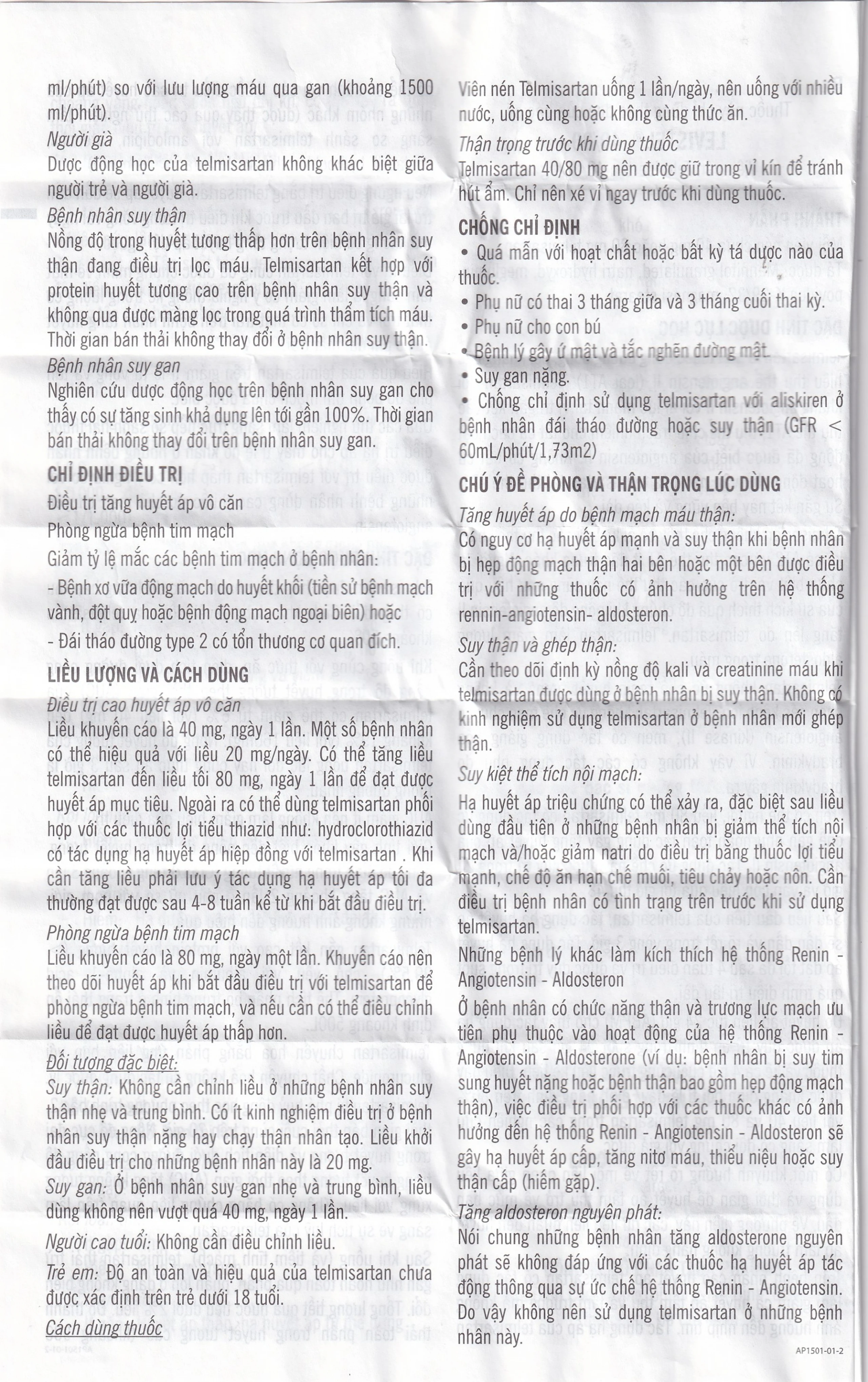 Viên nén Levistel 80 Tada Pharma điều trị tăng huyết áp, suy tim (4 vỉ x 7 viên)