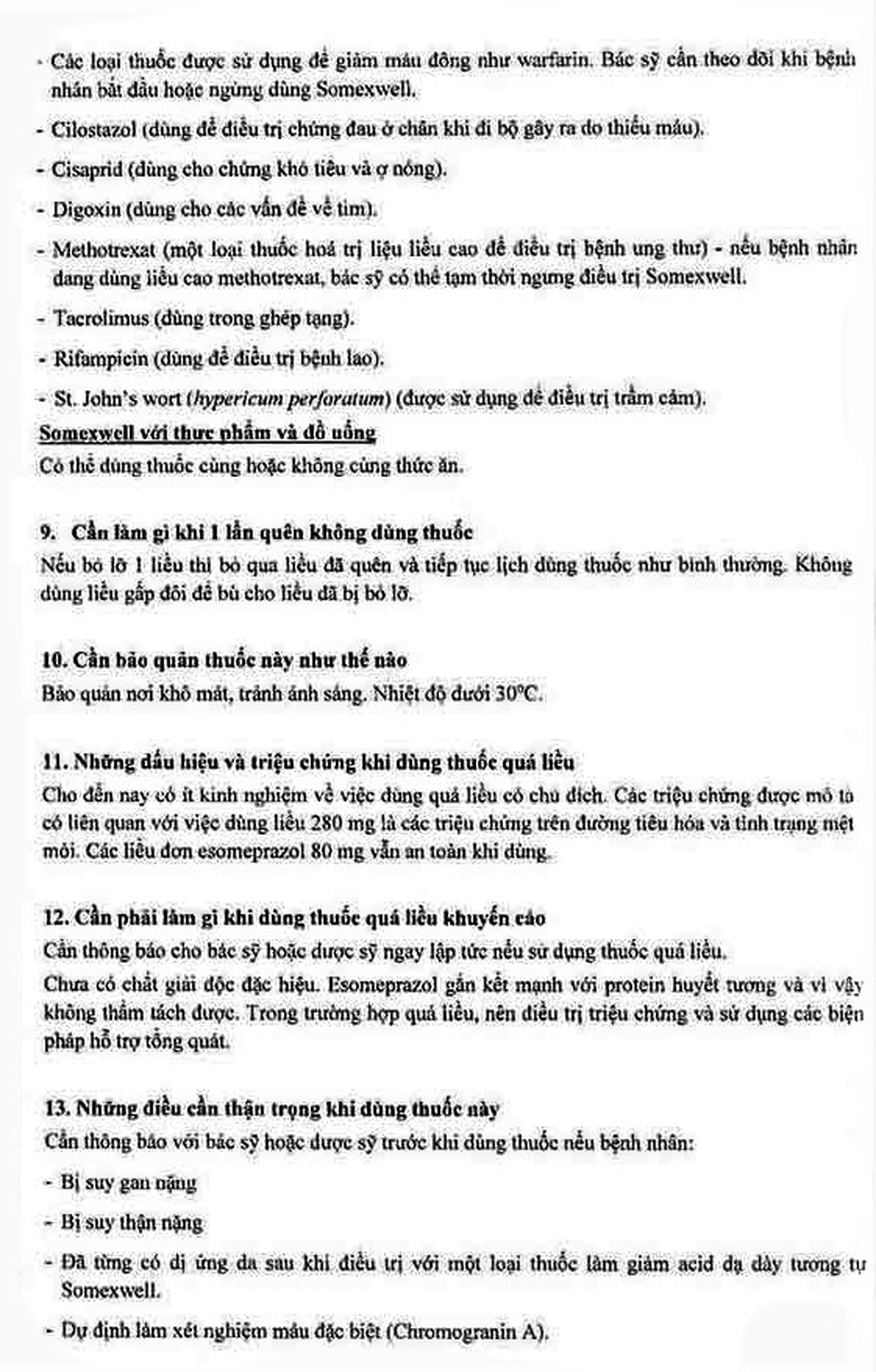 Thuốc Somexwell-40mg Micro điều trị trào ngược dạ dày (3 vỉ x 10 viên)