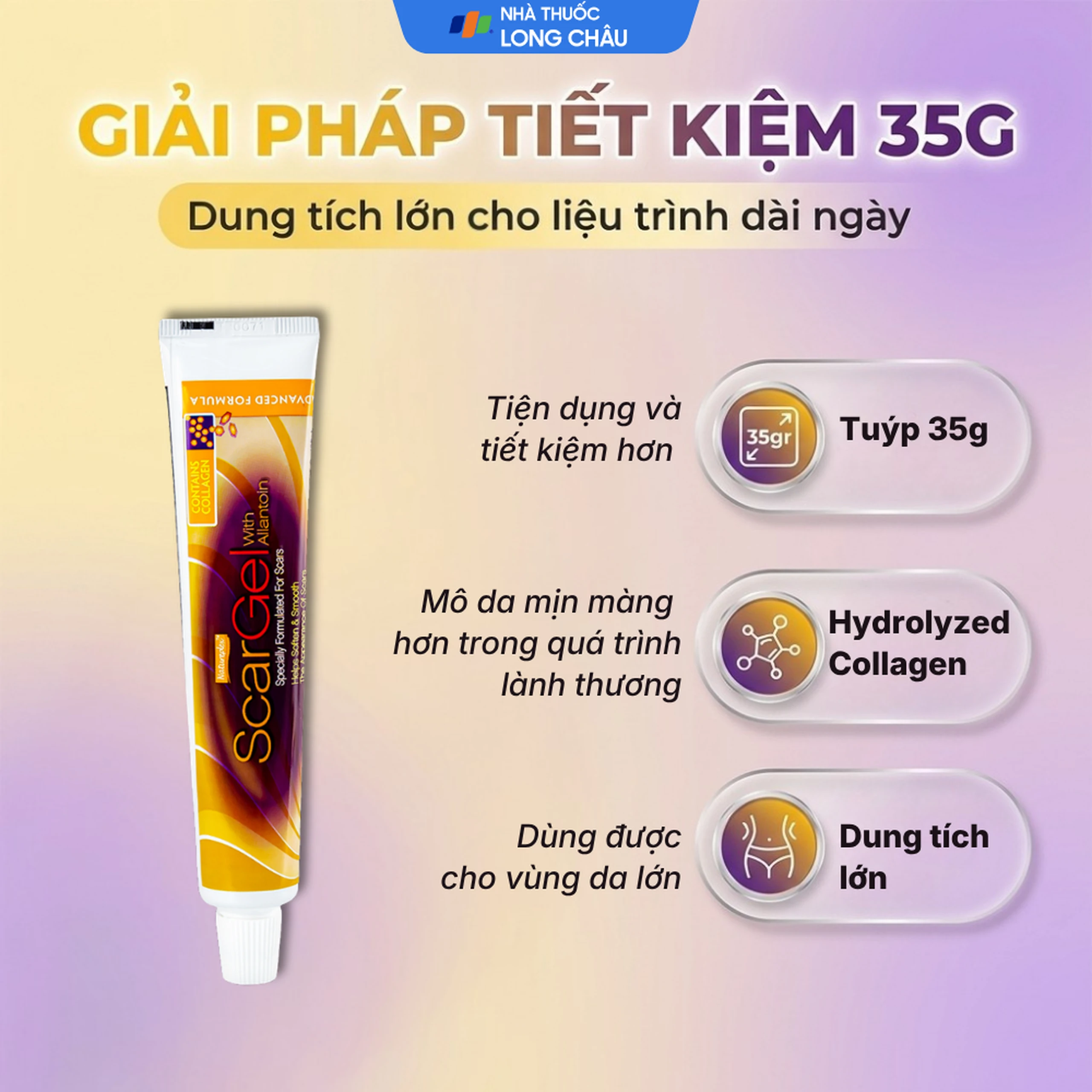 Gel bôi Natureplex Scargel hỗ trợ làm mờ vết sẹo, dưỡng ẩm da (35g) 6