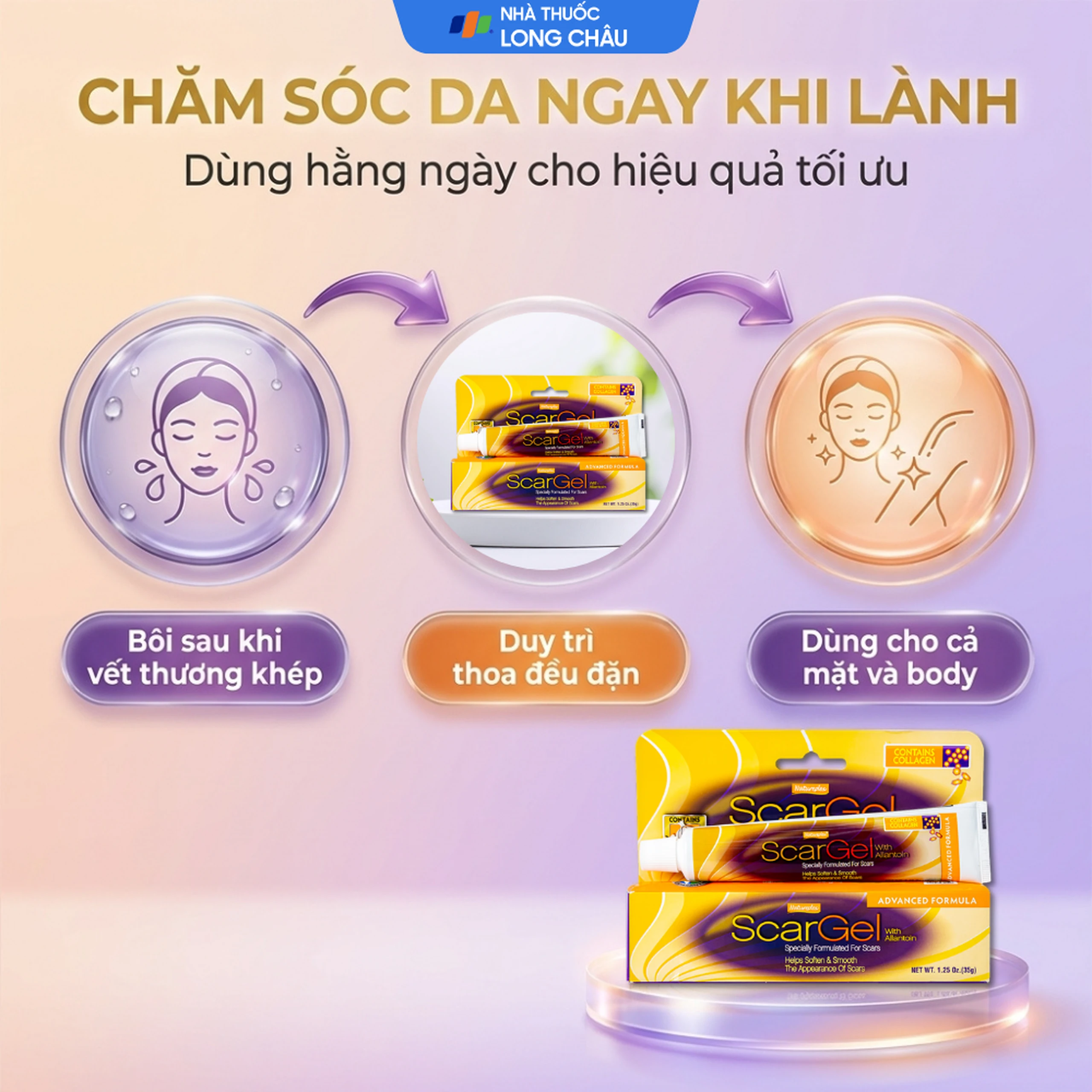 Gel bôi Natureplex Scargel hỗ trợ làm mờ vết sẹo, dưỡng ẩm da (35g) 7