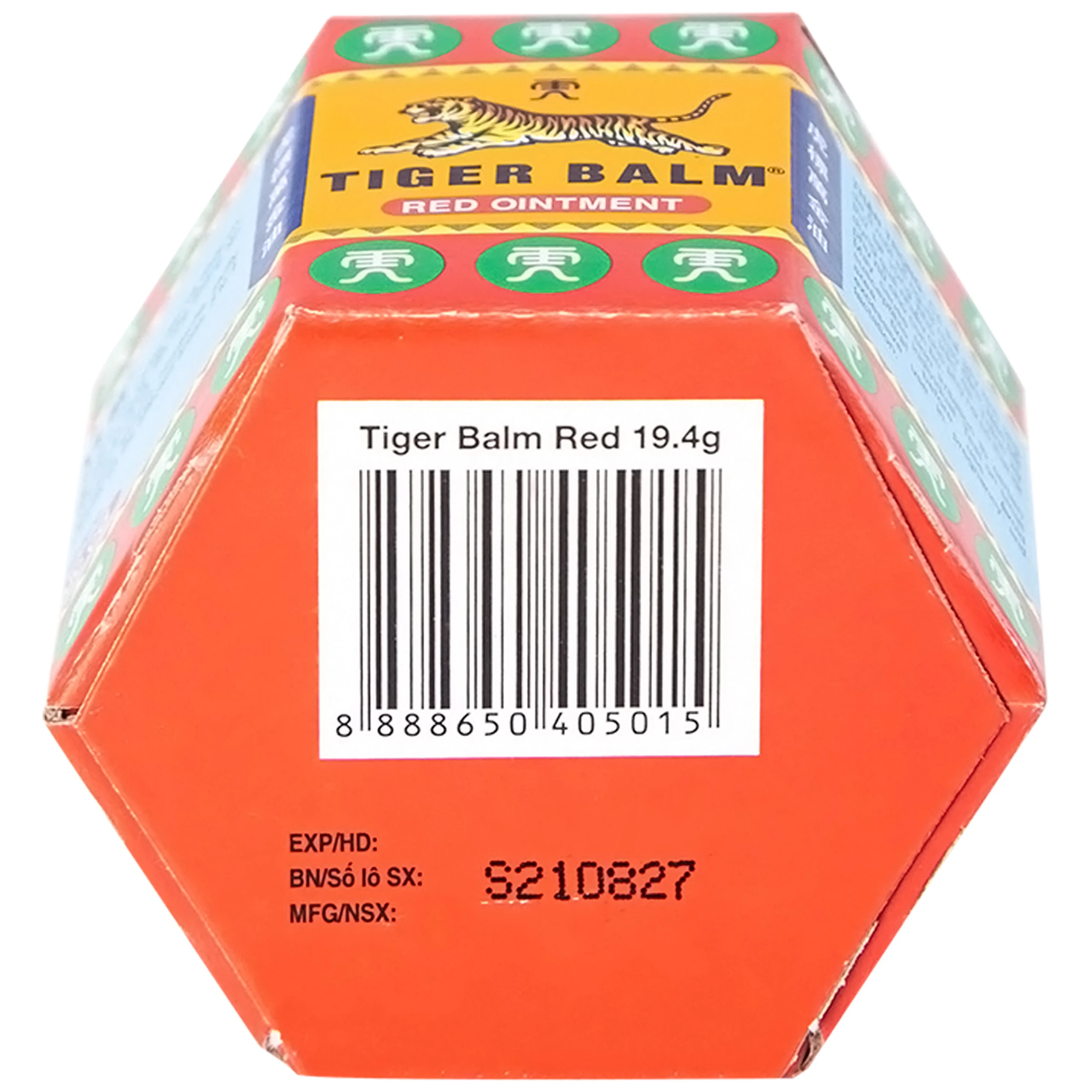 Thuốc mỡ Tiger Balm Red Ointment Haw Par giảm đau và nhức cơ, bong gân (19,4g)