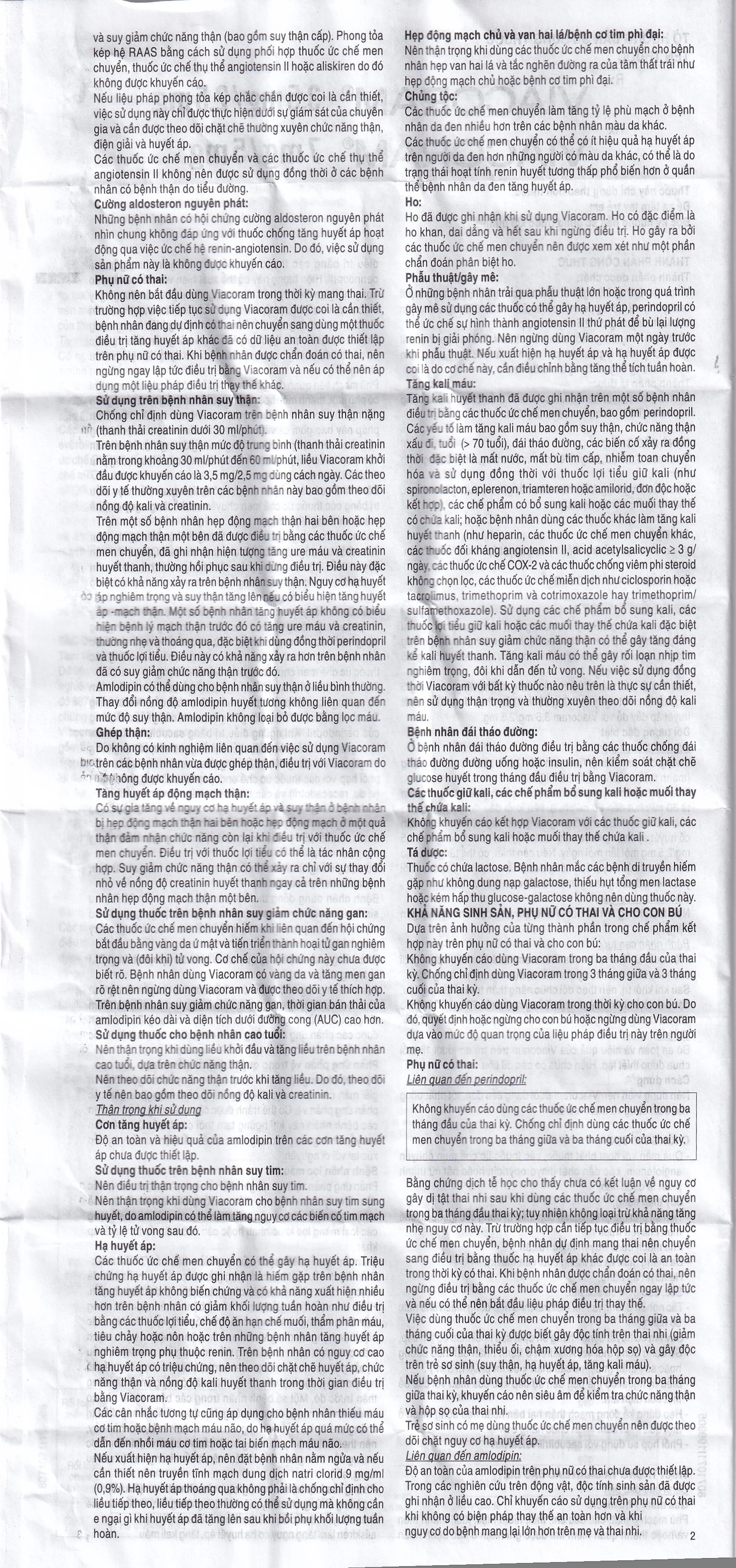 Thuốc Viacoram 3.5mg/2.5mg Servier điều trị tăng huyết áp vô căn (30 viên)