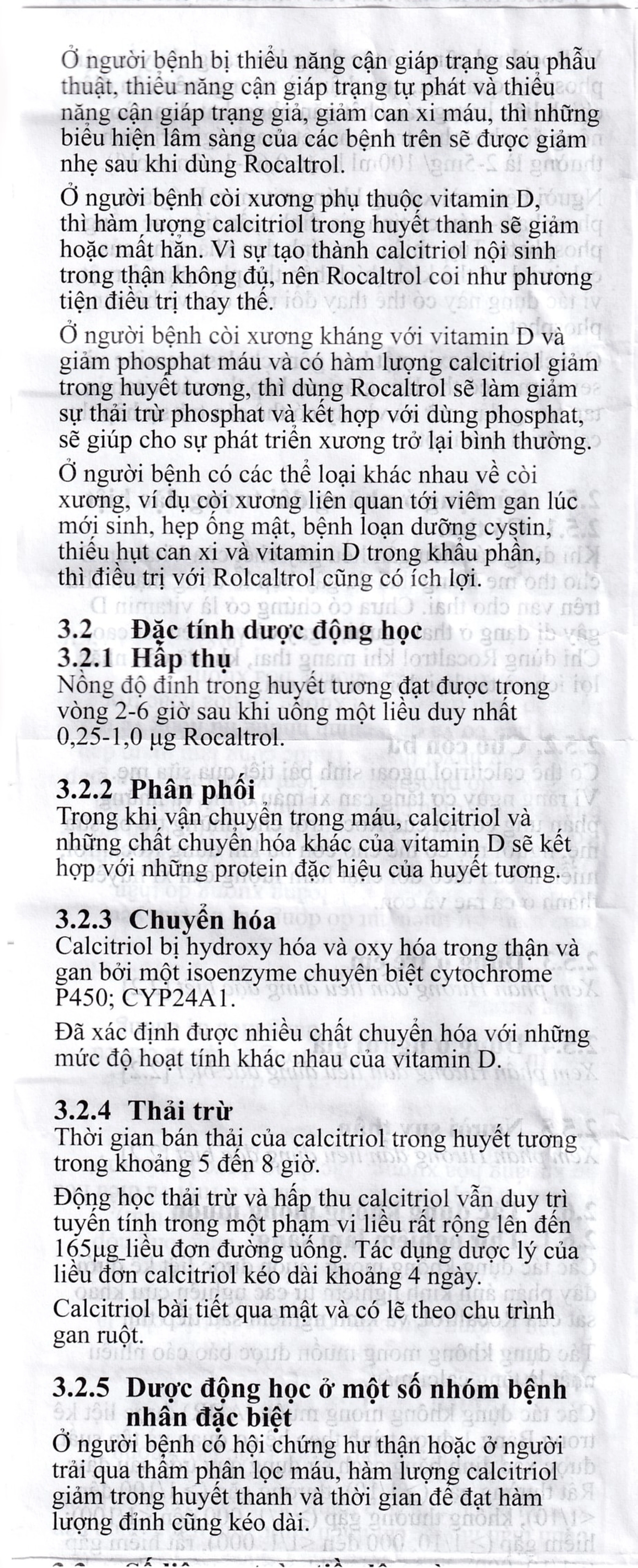 Thuốc Rocaltrol 0.25mcg Catalent điều trị chứng loãng xương sau mãn kinh (30 viên)