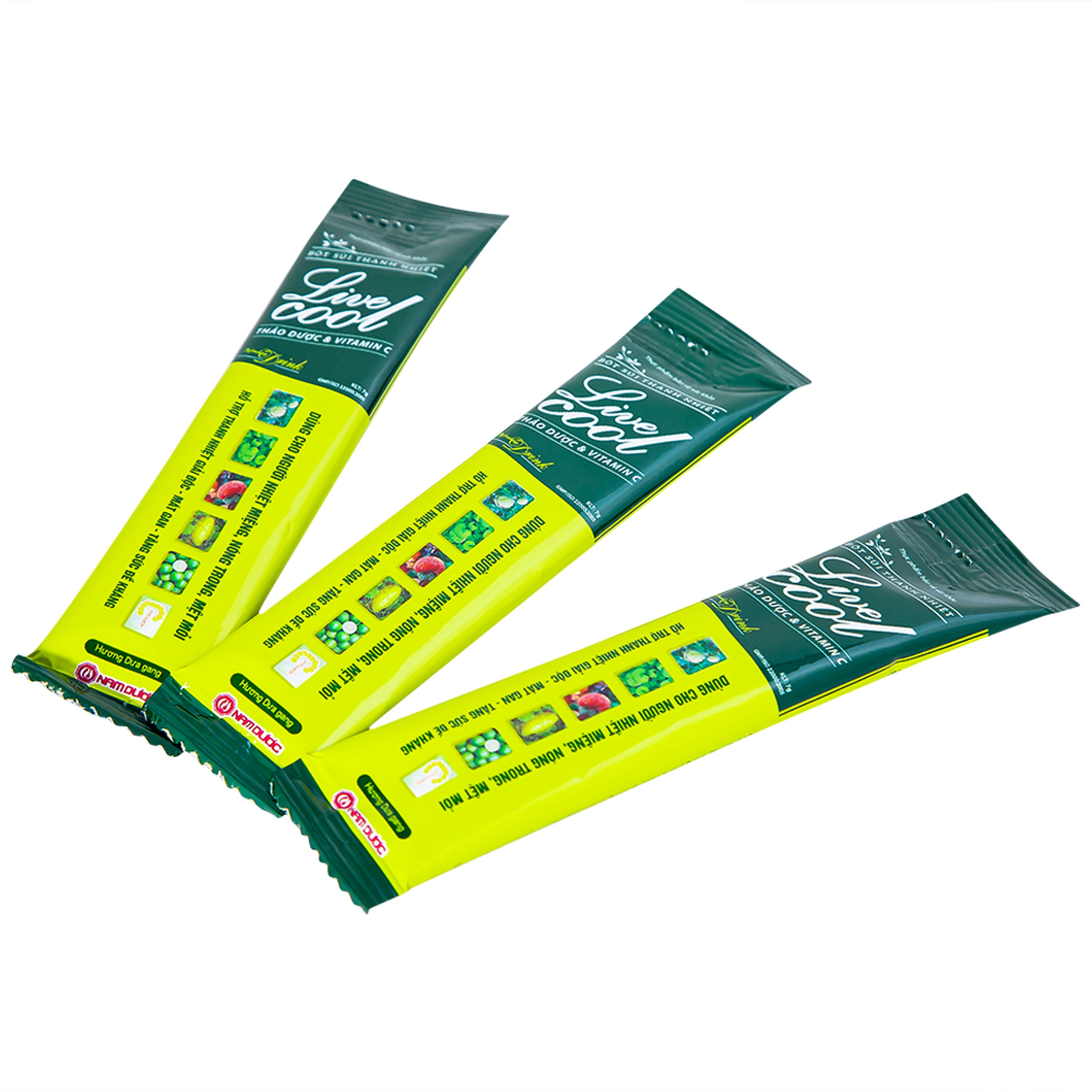 Bột sủi hương dưa gang hỗ trợ giải độc mát gan Livecool (10 gói x 7g)