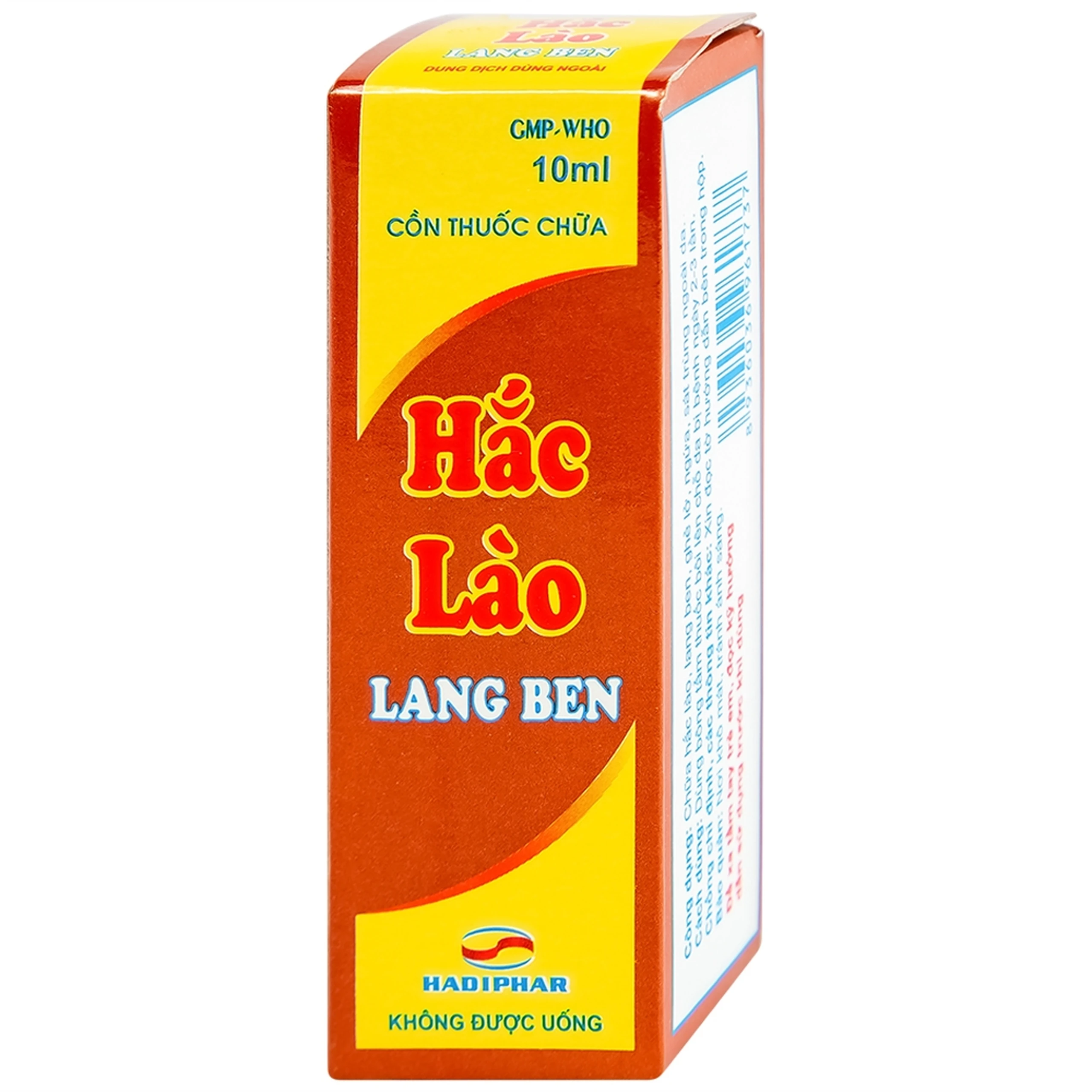 Cồn thuốc chữa Hắc Lào Lang Ben Hadiphar (10ml)