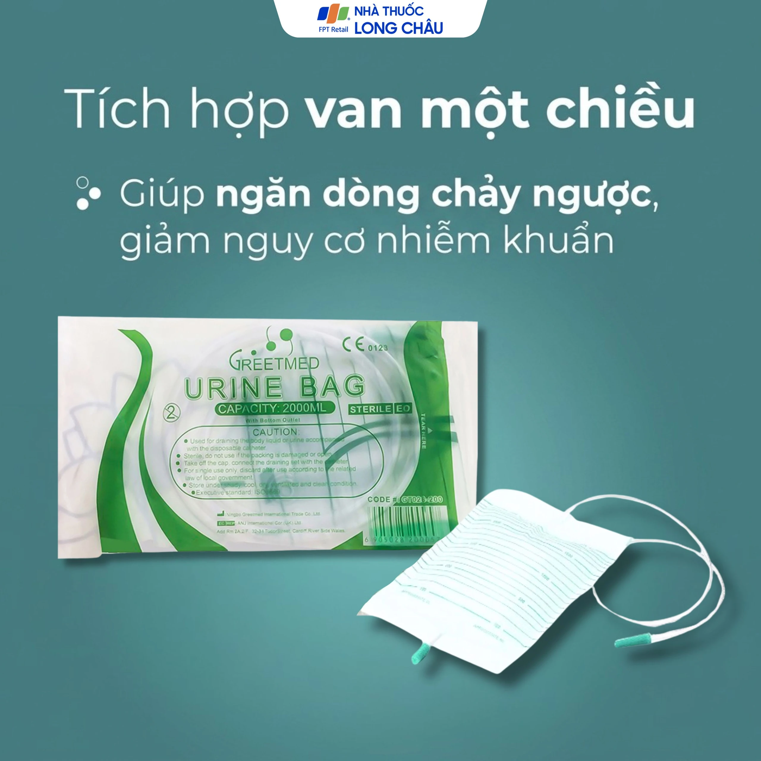 Túi đựng nước tiểu Greetmed (10 cái) 4