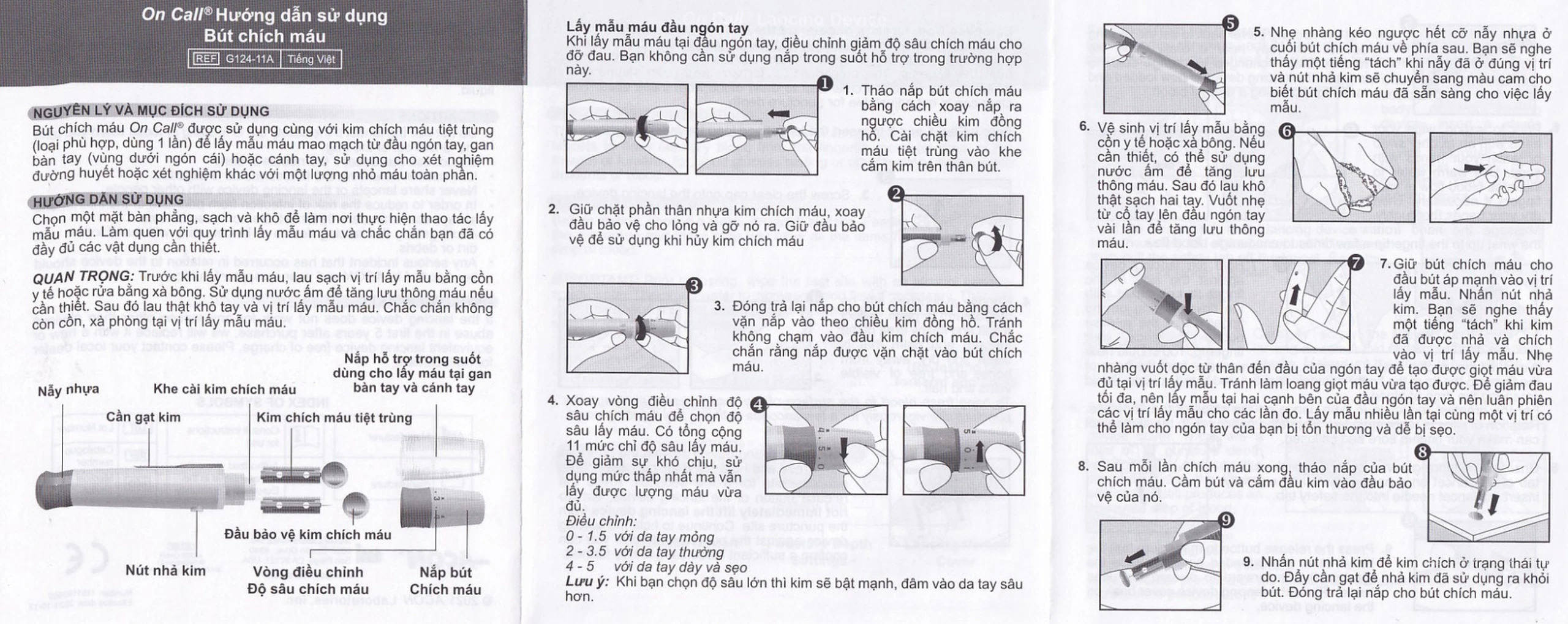 Máy đo đường huyết On Call Plus Acon hỗ trợ theo dõi, kiểm soát lượng đường trong máu