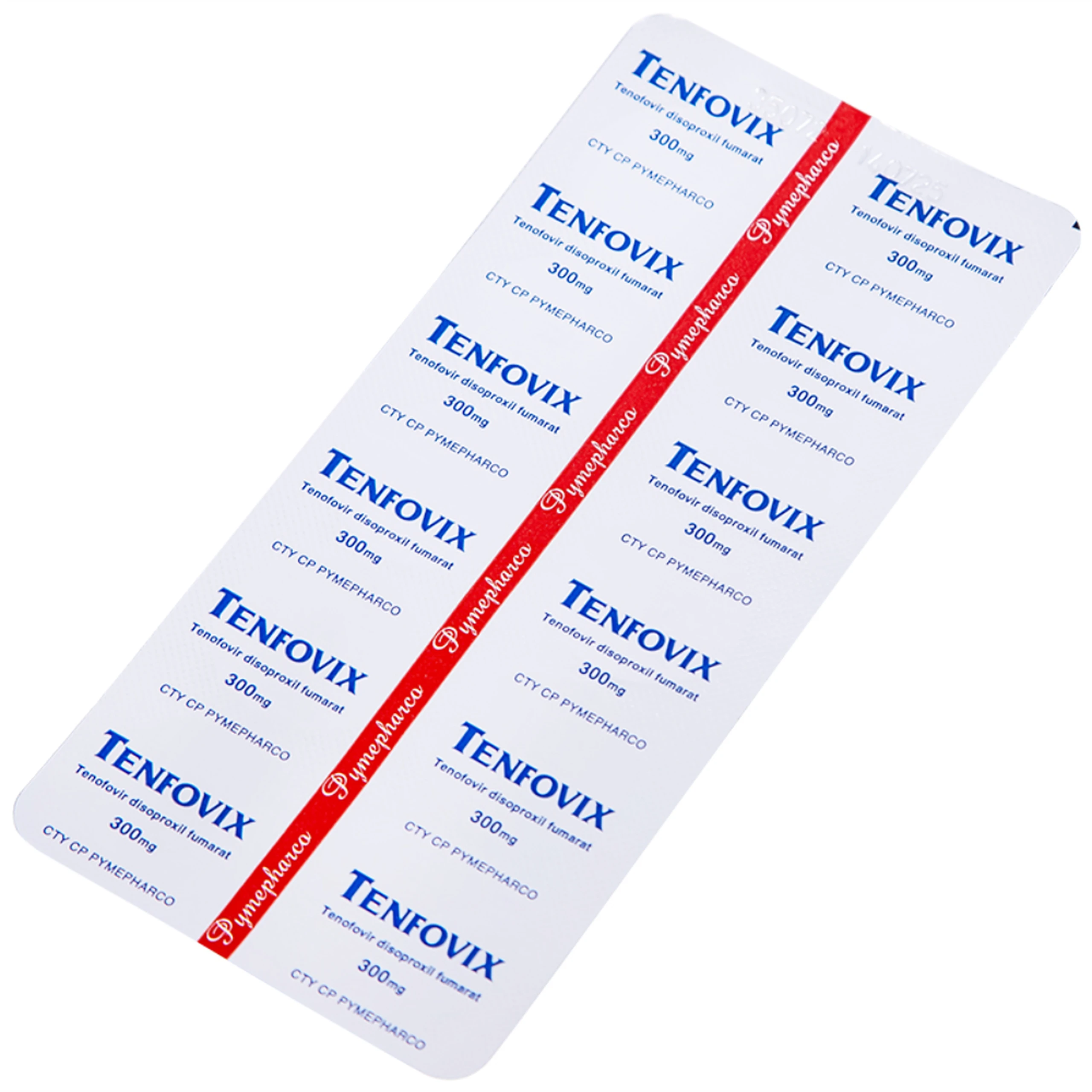 Thuốc Tenfovix điều trị nhiễm HIV, viêm gan siêu vi B (3 vỉ x 10 viên)