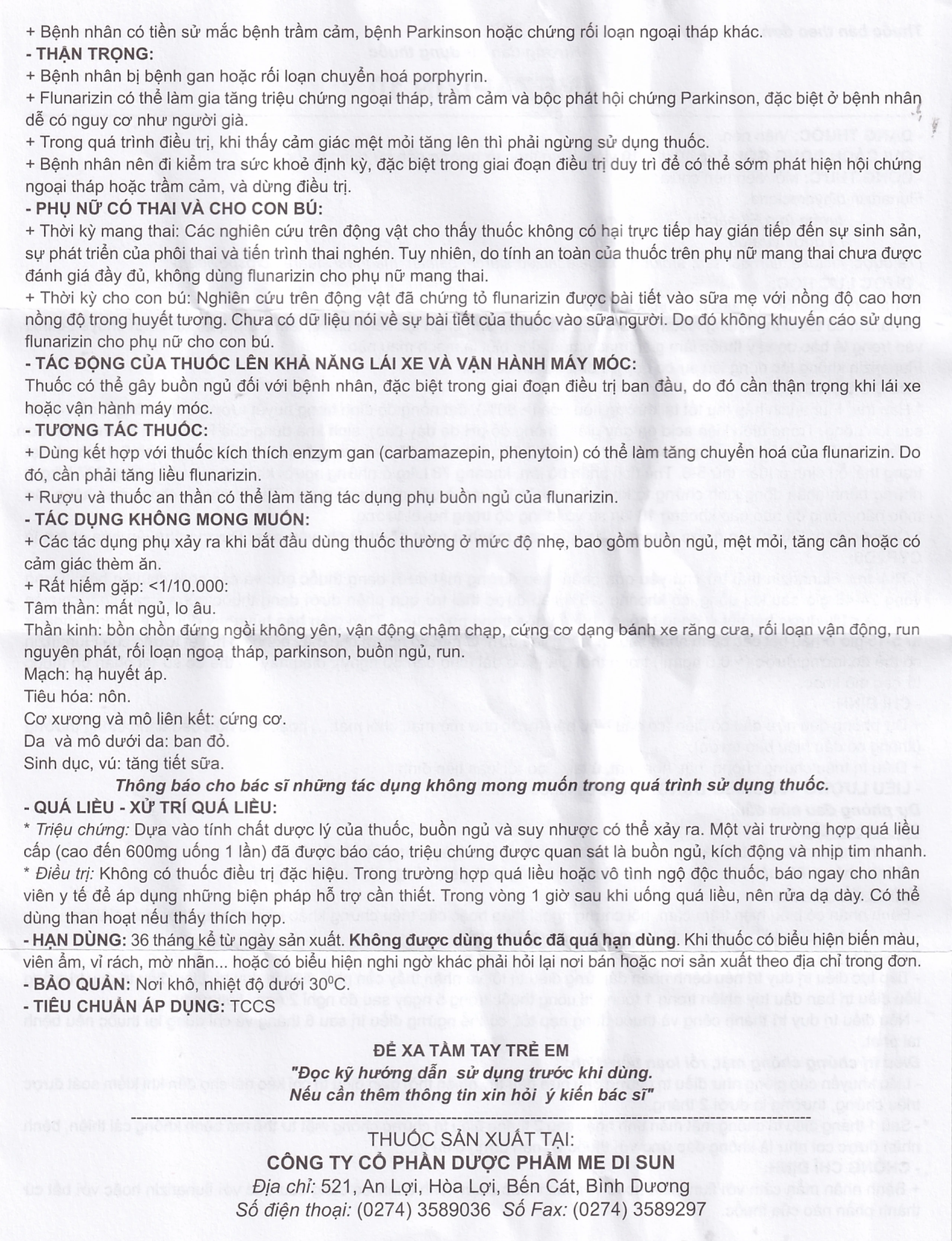 Viên nén Mezapizin 10 Medisun điều trị đau nửa đầu (10 vỉ x 10 viên)