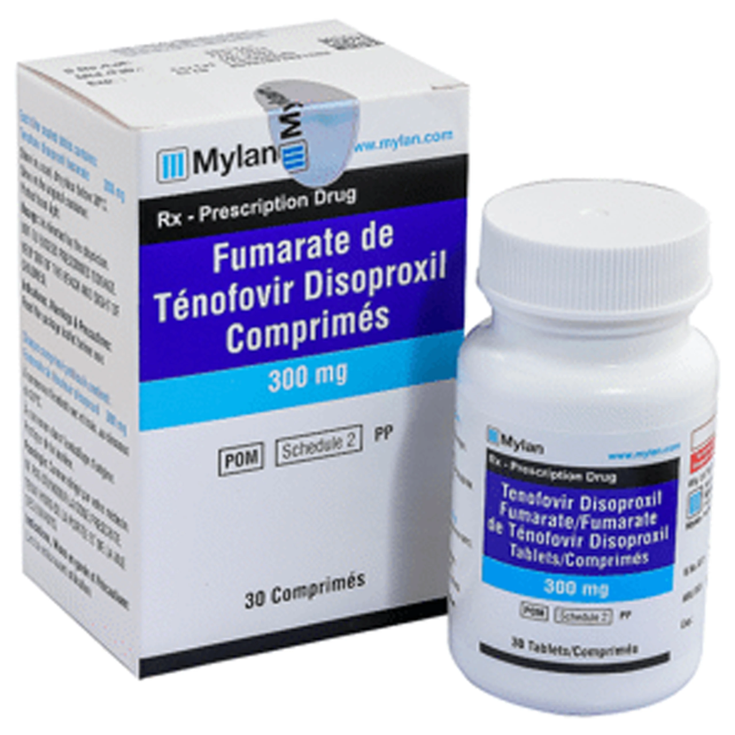 Thuốc Ténofovir Disoproxil Comprimés điều trị HIV-1 và viêm gan B (30 viên)