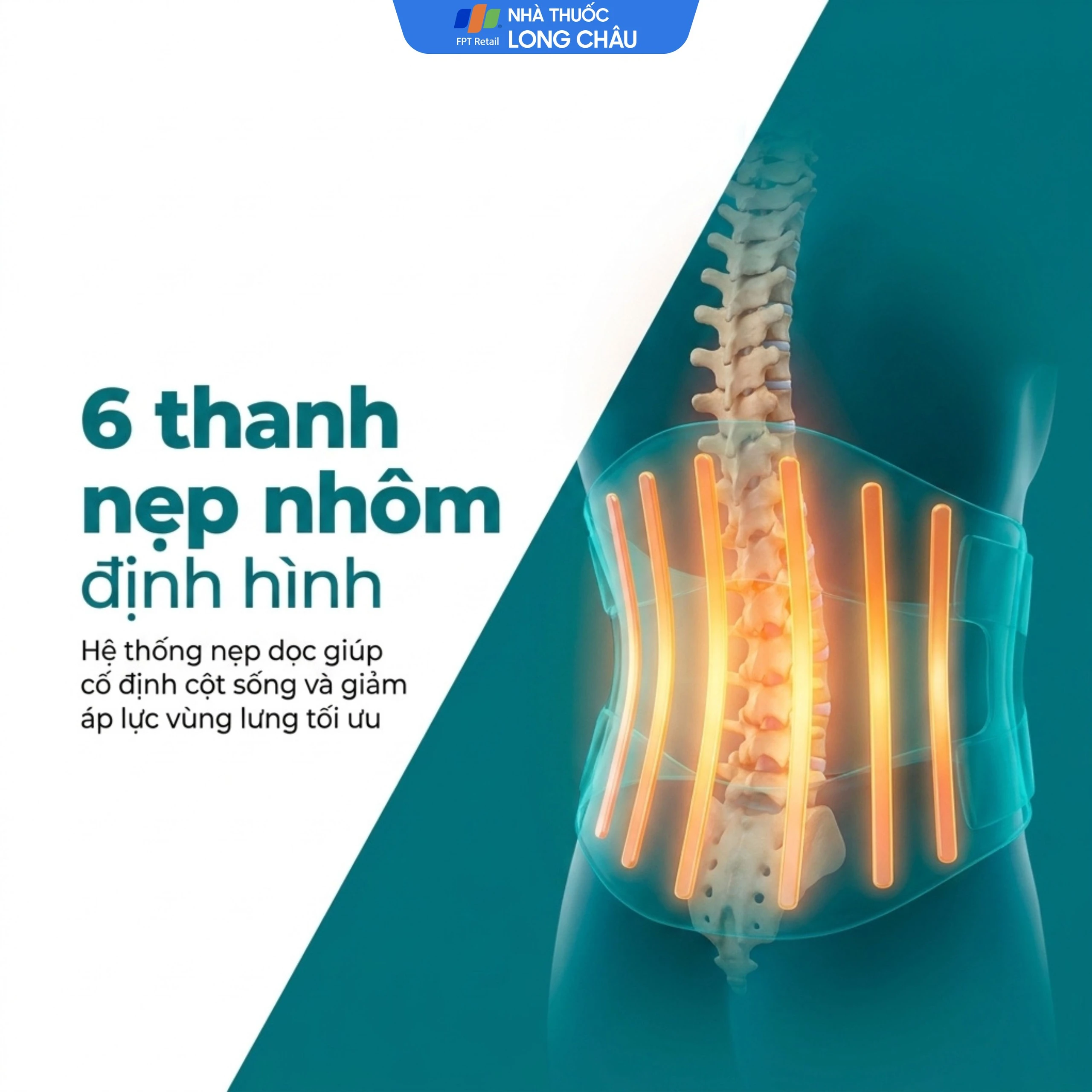 Đai cột sống size 9 Linh Hiếu 3