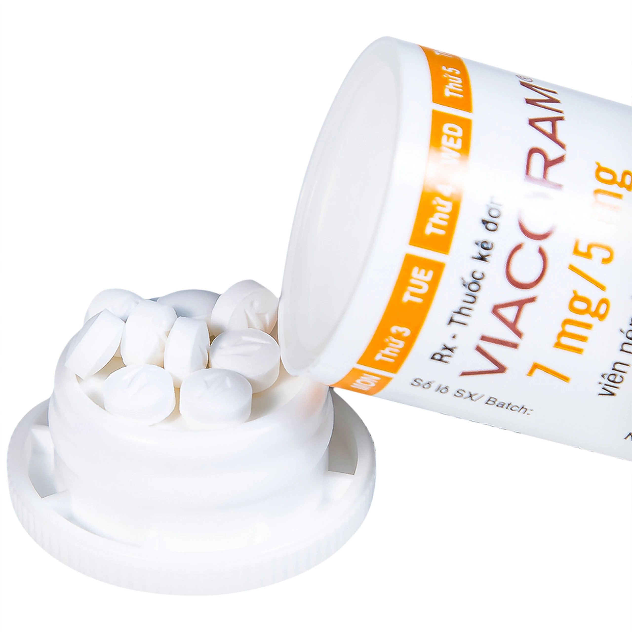 Thuốc Viacoram 7mg/5mg Servier điều trị tăng huyết áp vô căn (30 viên)