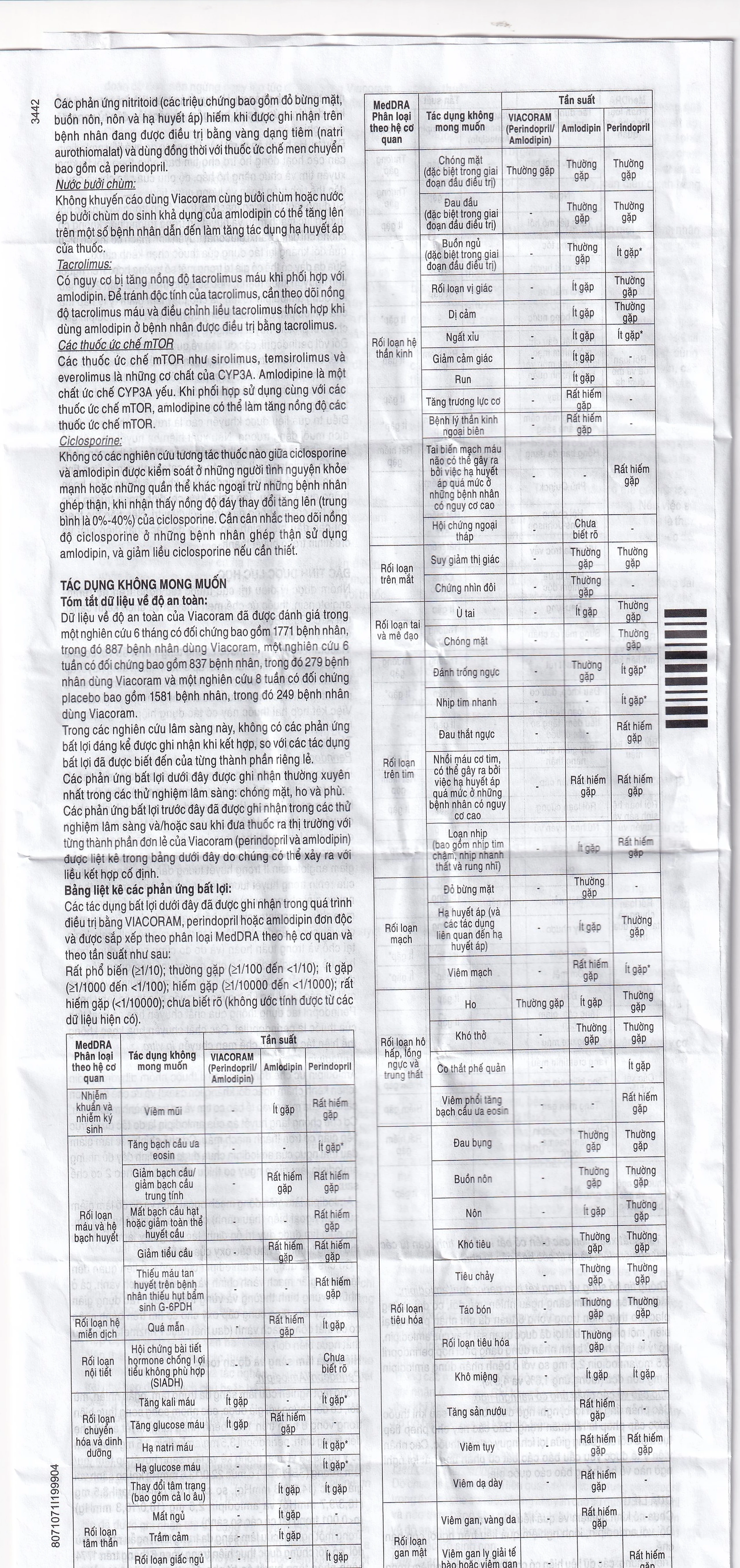 Thuốc Viacoram 7mg/5mg Servier điều trị tăng huyết áp vô căn (30 viên)