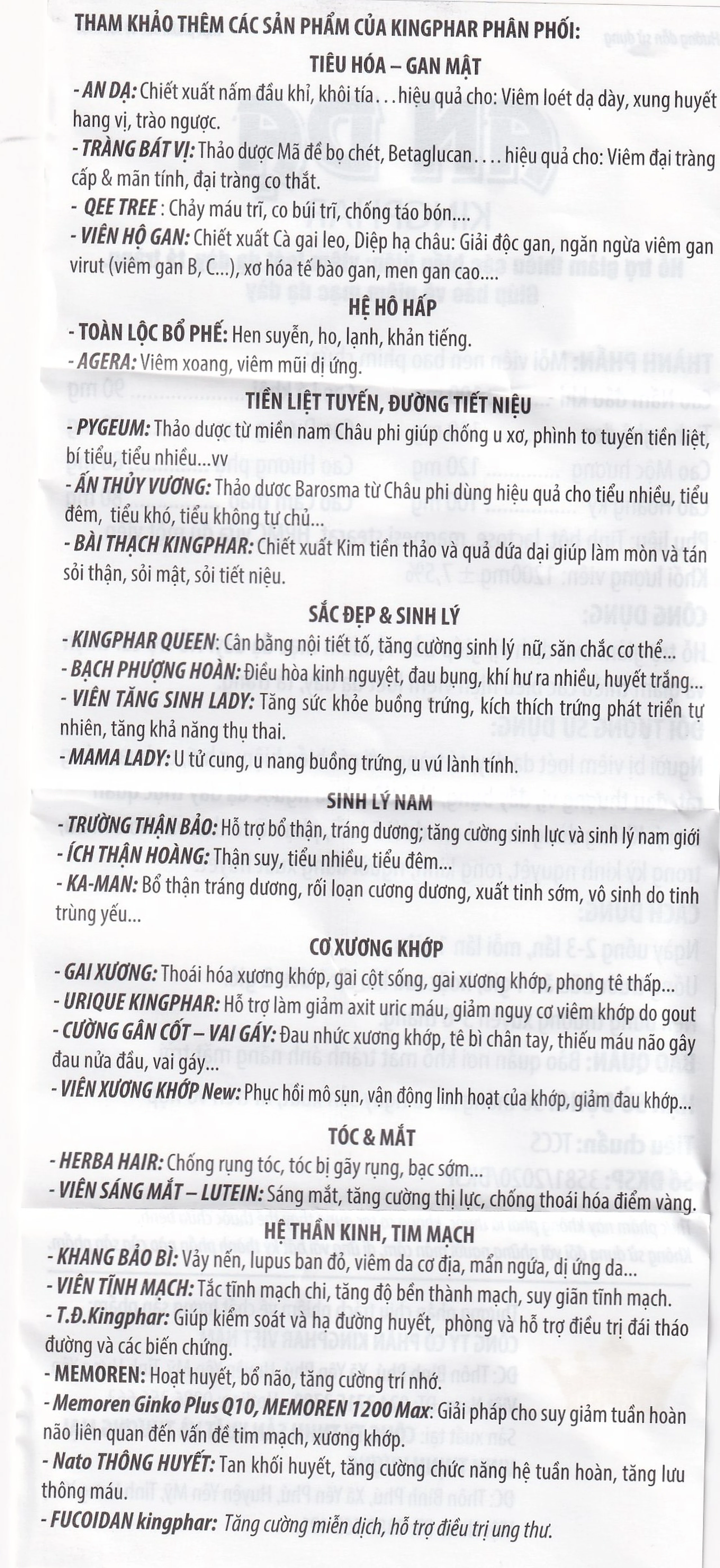 Viên uống hỗ trợ giảm axit dịch vị, giảm viêm loét dạ dày, tá tràng An Dạ Kingphar (60 viên)