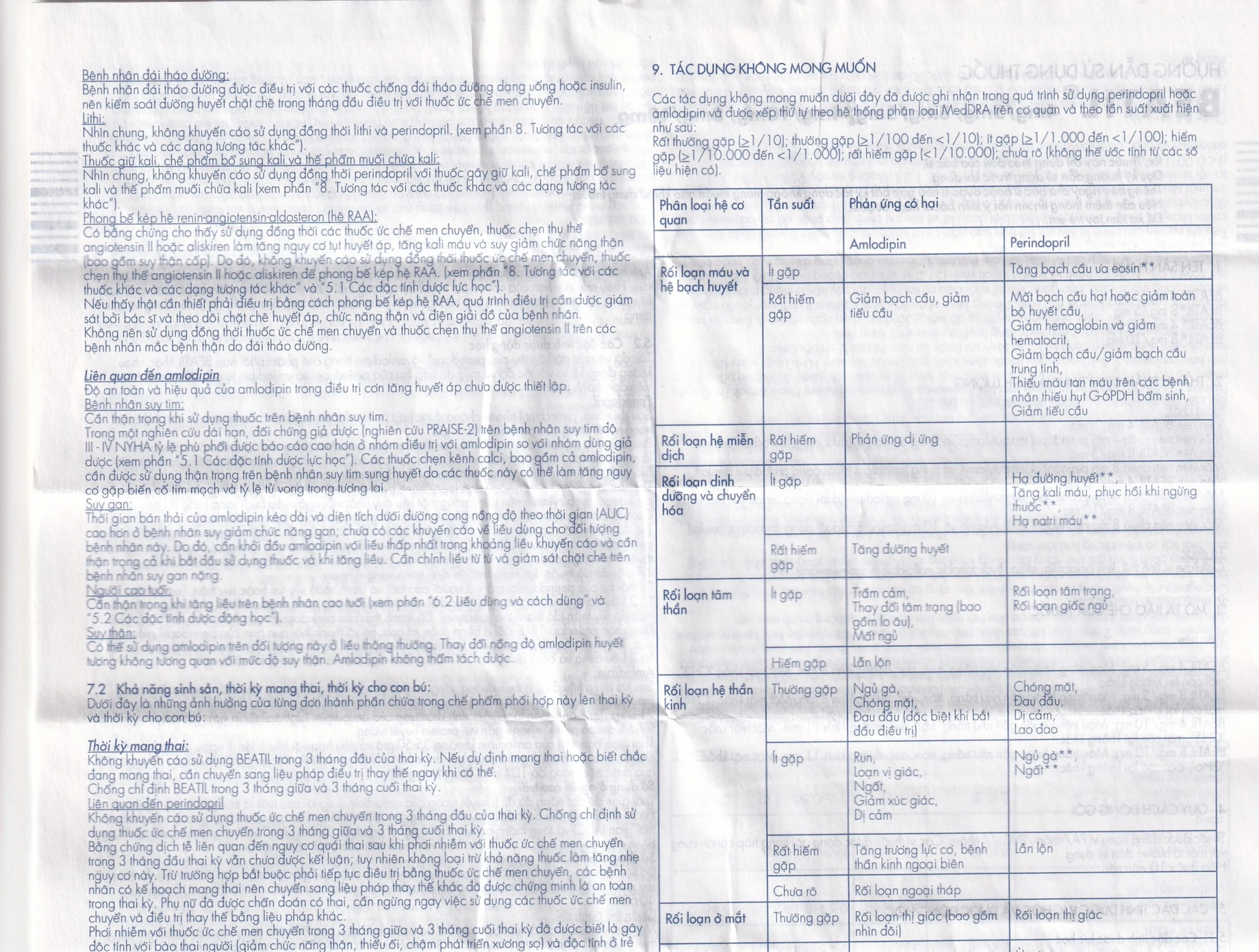 Thuốc Beatil 4mg/5mg Gedeon điều trị tăng huyết áp vô căn, bệnh mạch vành ổn định (3 vỉ x 10 viên)