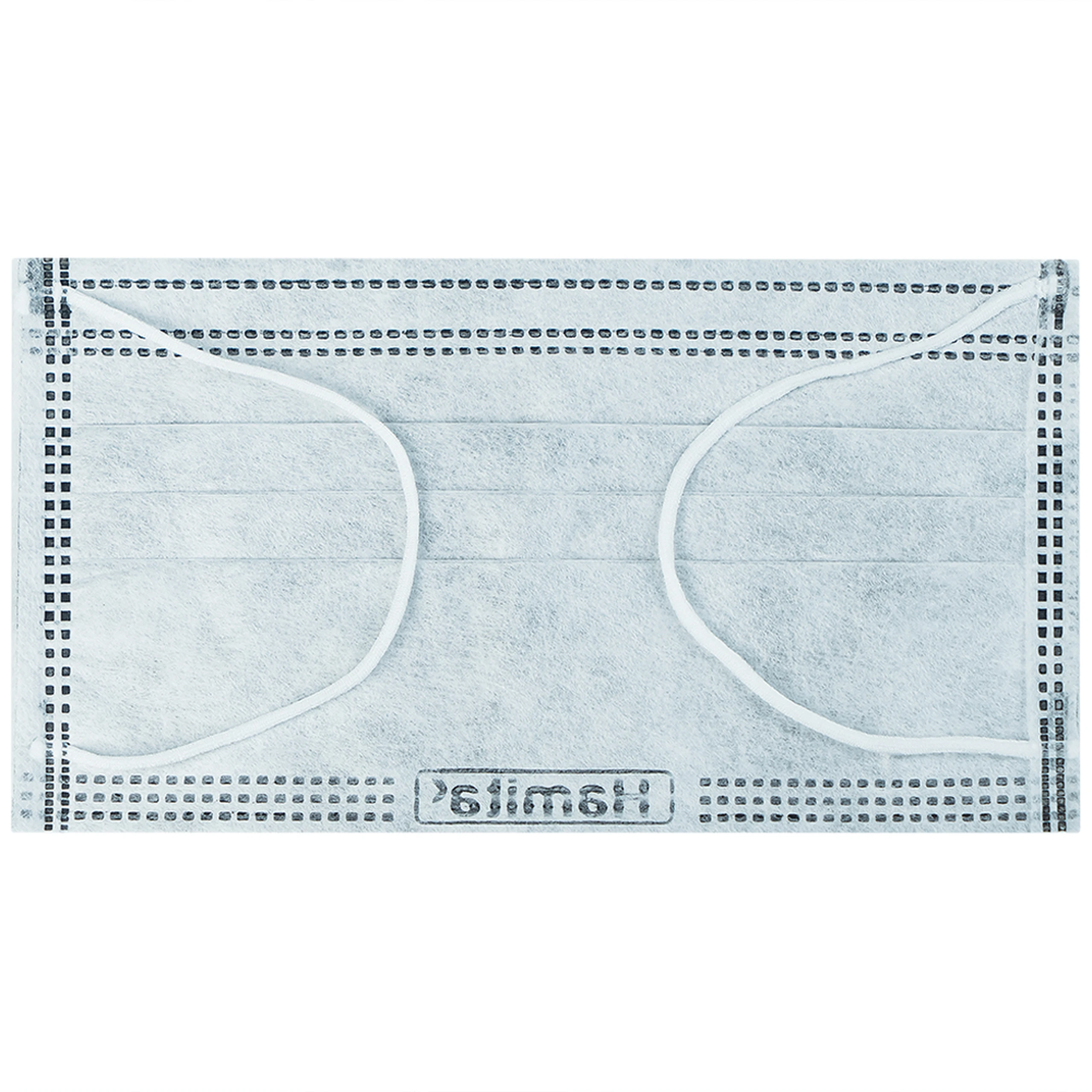 Khẩu trang 4 lớp than hoạt tính Hamita H80+ màu xám (50 cái) ngăn khói bụi, vi khuẩn và giọt bắn