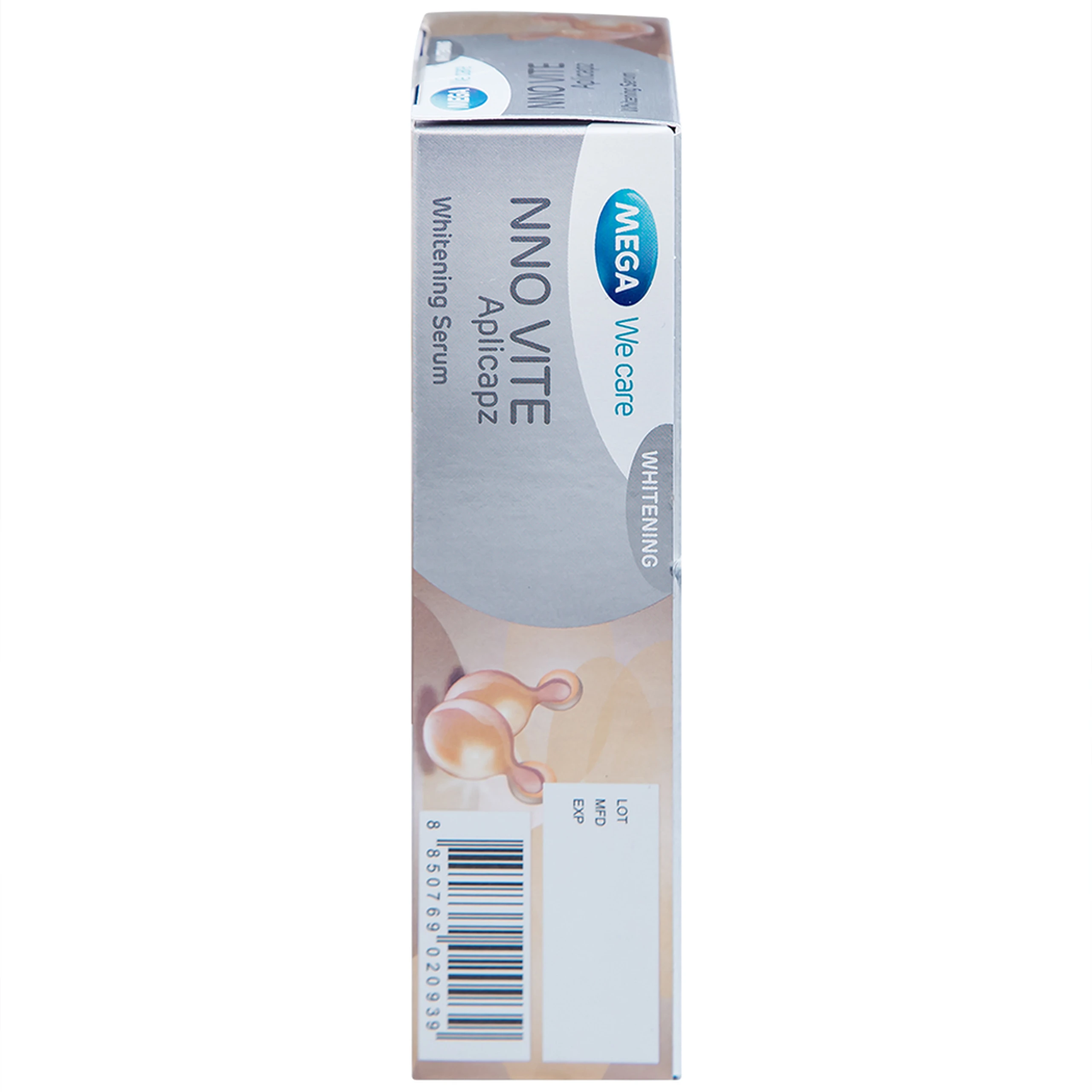 Tinh chất dưỡng da, ngừa lão hóa NNO Vite Aplicapz Whitening Serum Mega 3x10