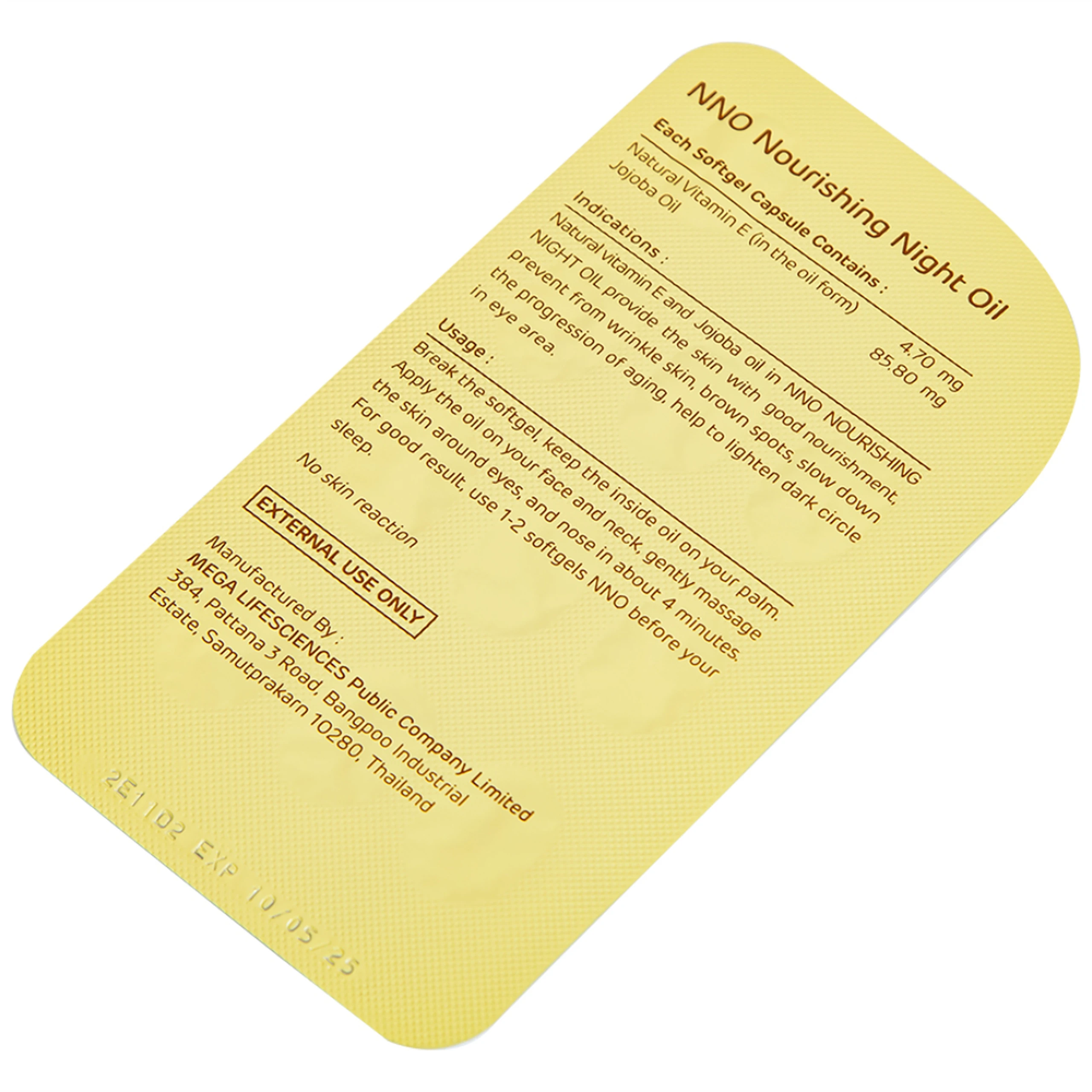 Dầu dưỡng da ban đêm NNO Nourishing Night Oil giúp dưỡng ẩm, phục hồi da