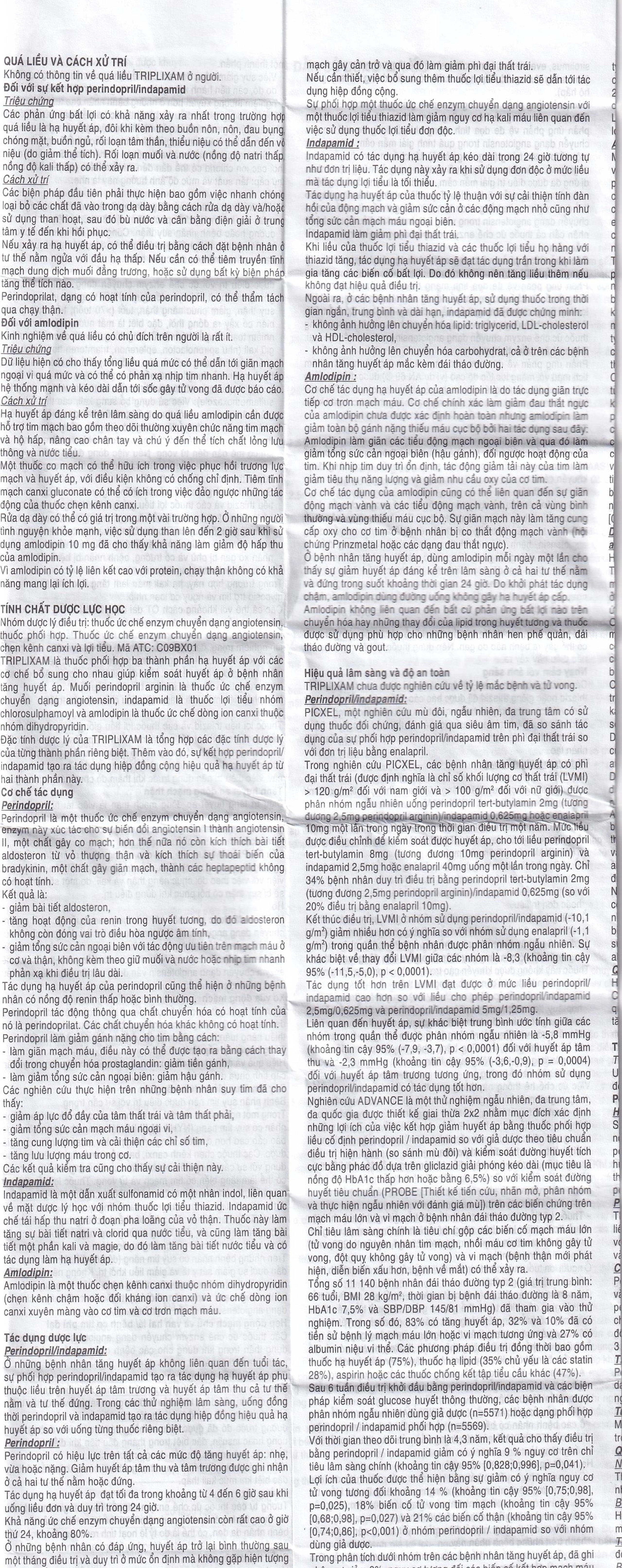 Thuốc Triplixam 5mg/1.25mg/5mg Servier điều trị tăng huyết áp (30 viên)